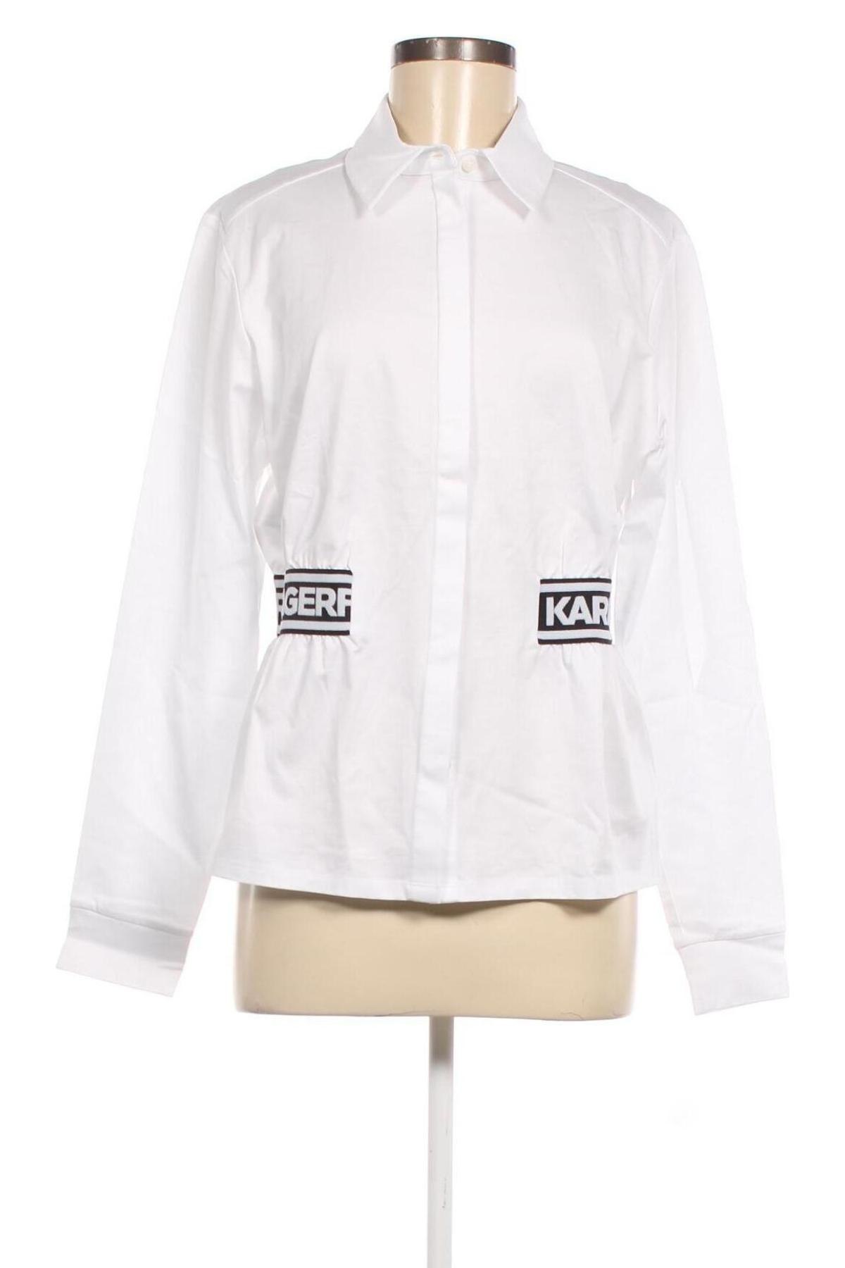 Damenbluse Karl Lagerfeld, Größe XL, Farbe Weiß, Preis € 124,23