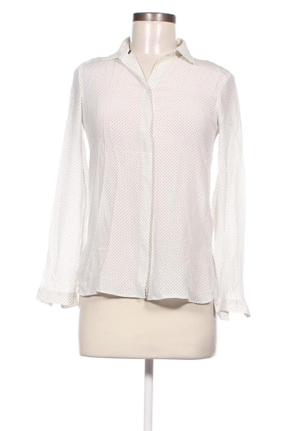 Дамска риза Massimo Dutti, Размер S, Цвят Бял, Цена 47,82 лв.