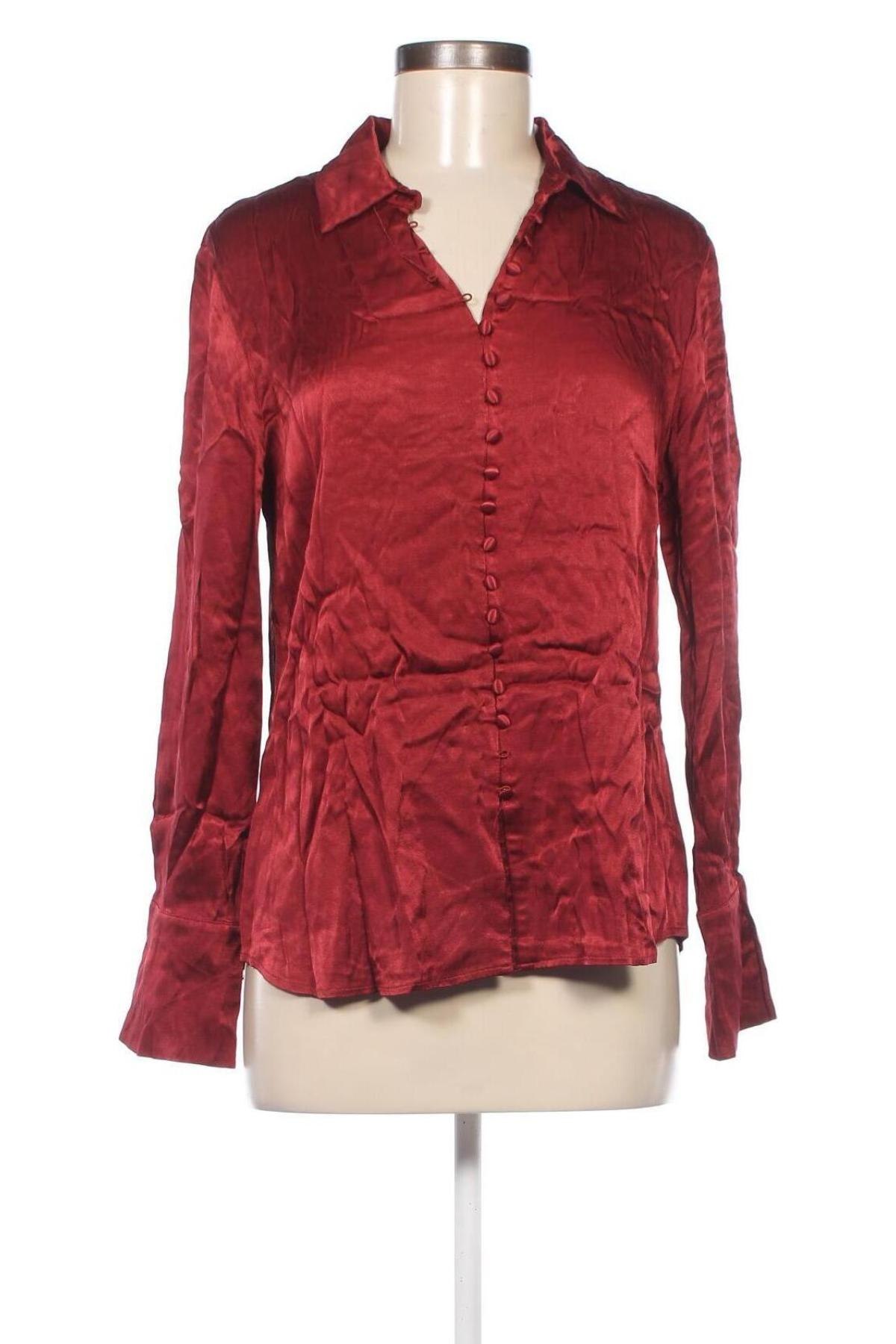 Дамска риза Mint & Berry, Размер M, Цвят Червен, Цена 6,50 лв.
