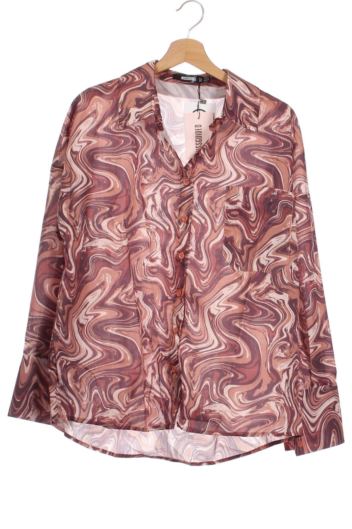 Γυναικείο πουκάμισο Missguided, Μέγεθος M, Χρώμα Πολύχρωμο, Τιμή 4,12 €