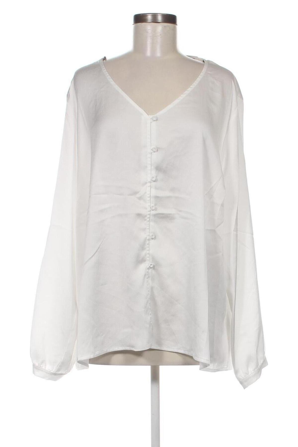 Дамска риза Oviesse, Размер 3XL, Цвят Бял, Цена 17,20 лв.