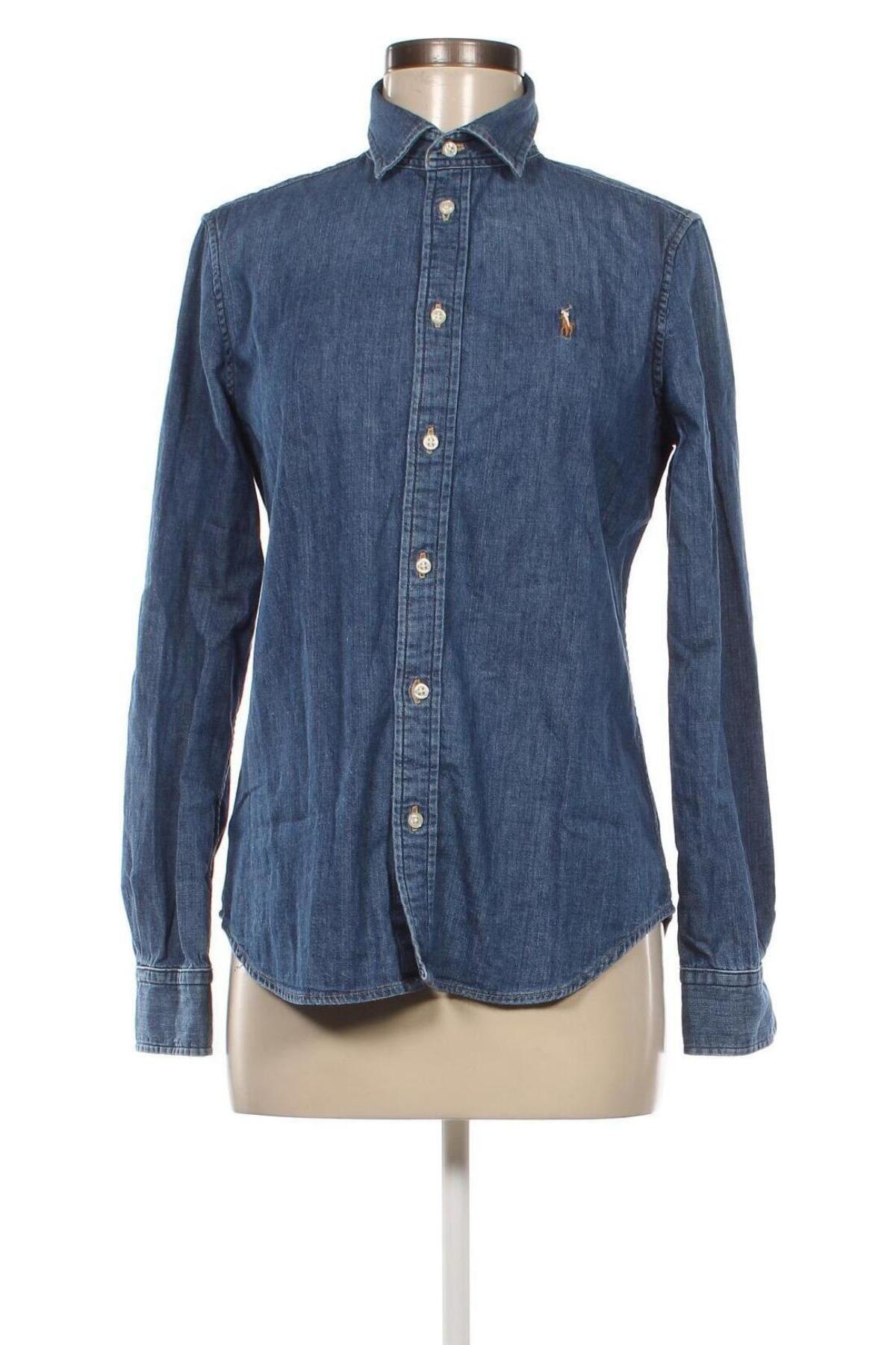 Γυναικείο πουκάμισο Polo By Ralph Lauren, Μέγεθος S, Χρώμα Μπλέ, Τιμή 112,89 €