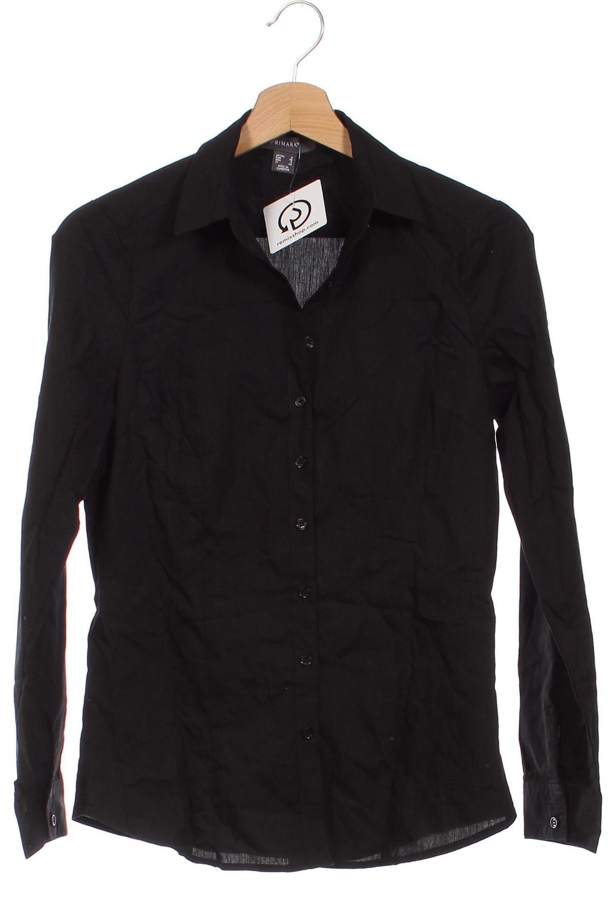 Дамска риза Primark, Размер S, Цвят Черен, Цена 6,50 лв.