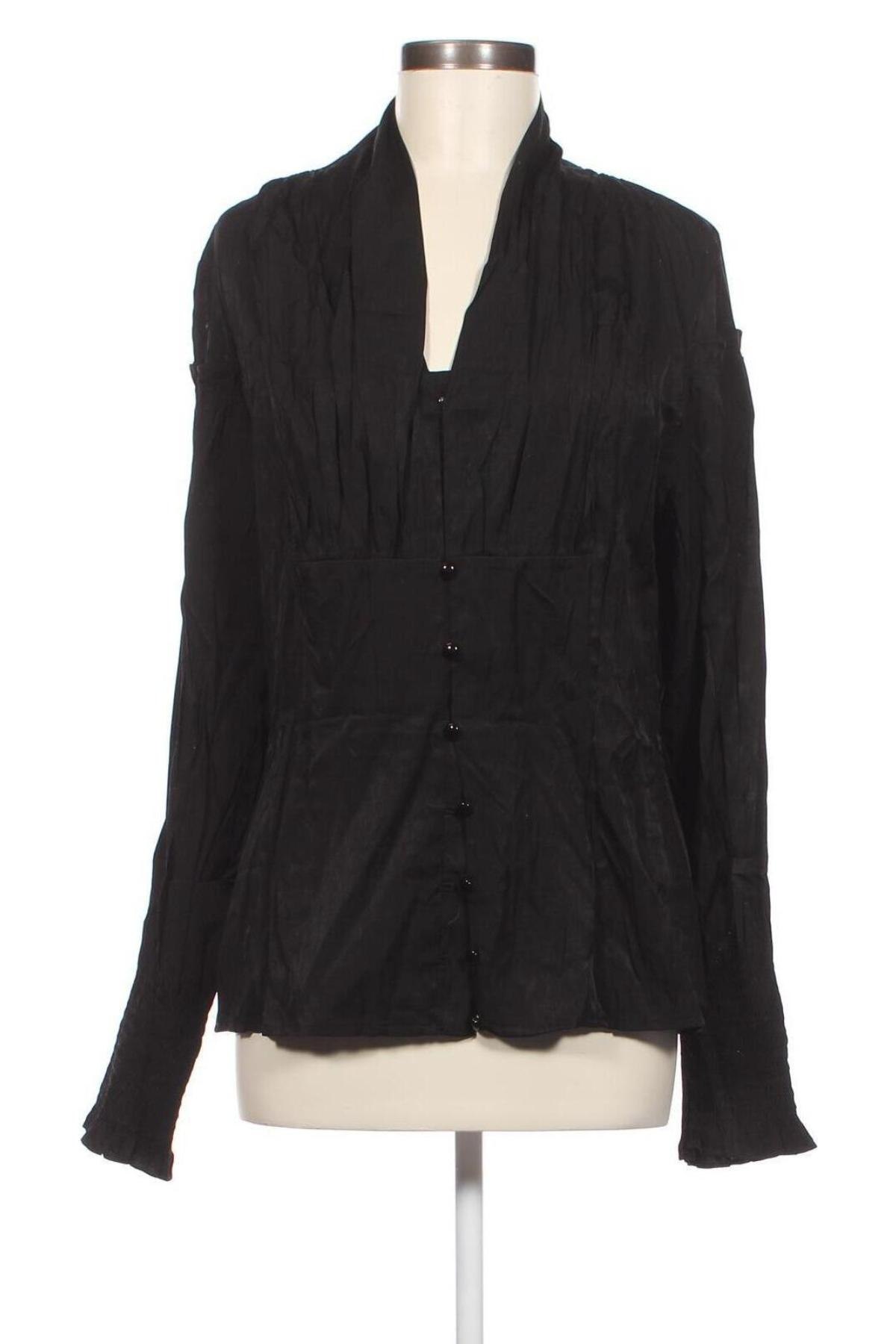 Γυναικείο πουκάμισο Scarlet Darkness, Μέγεθος XXL, Χρώμα Μαύρο, Τιμή 14,72 €