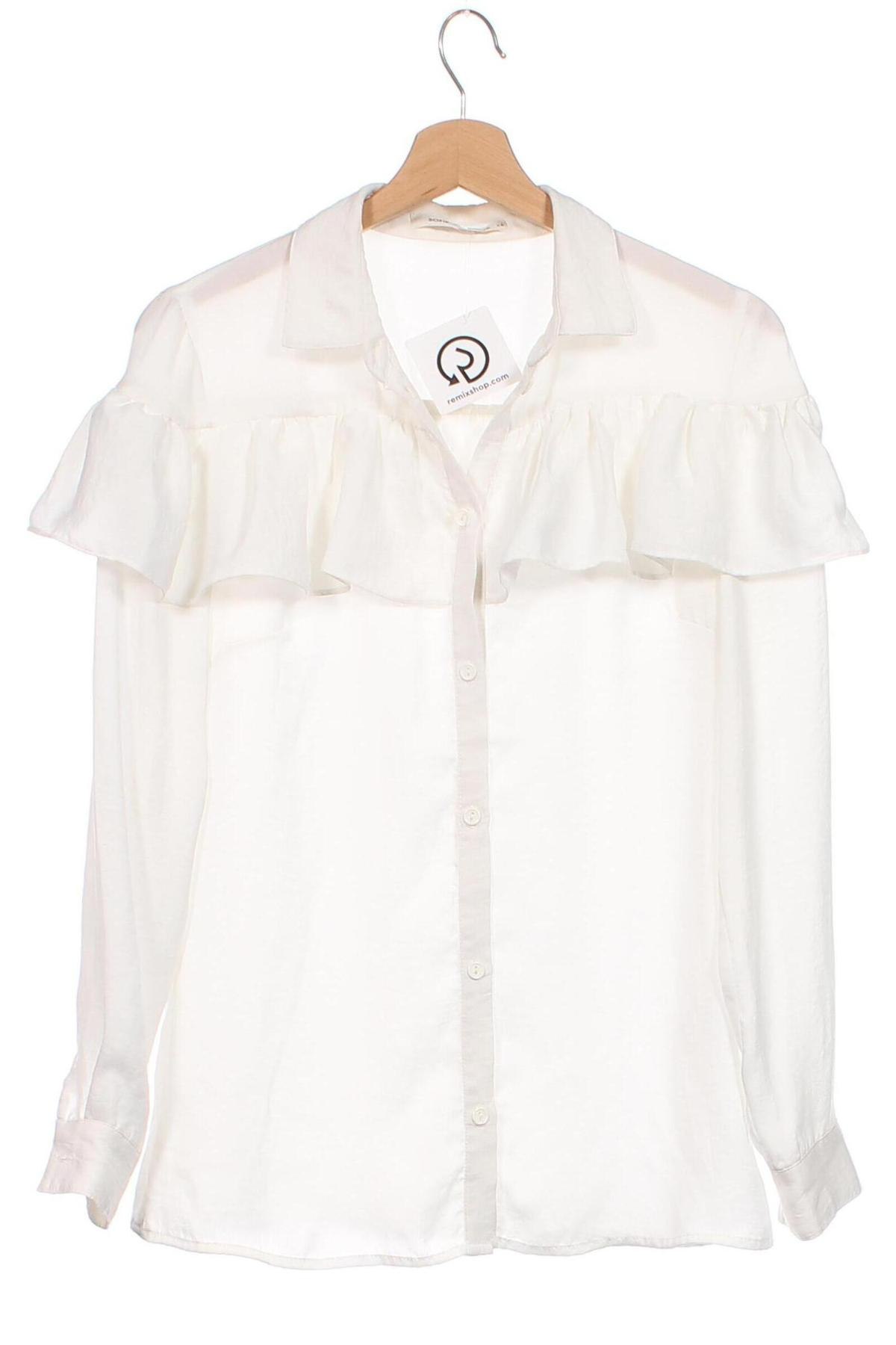 Дамска риза Sofie Schnoor, Размер XS, Цвят Бял, Цена 22,88 лв.