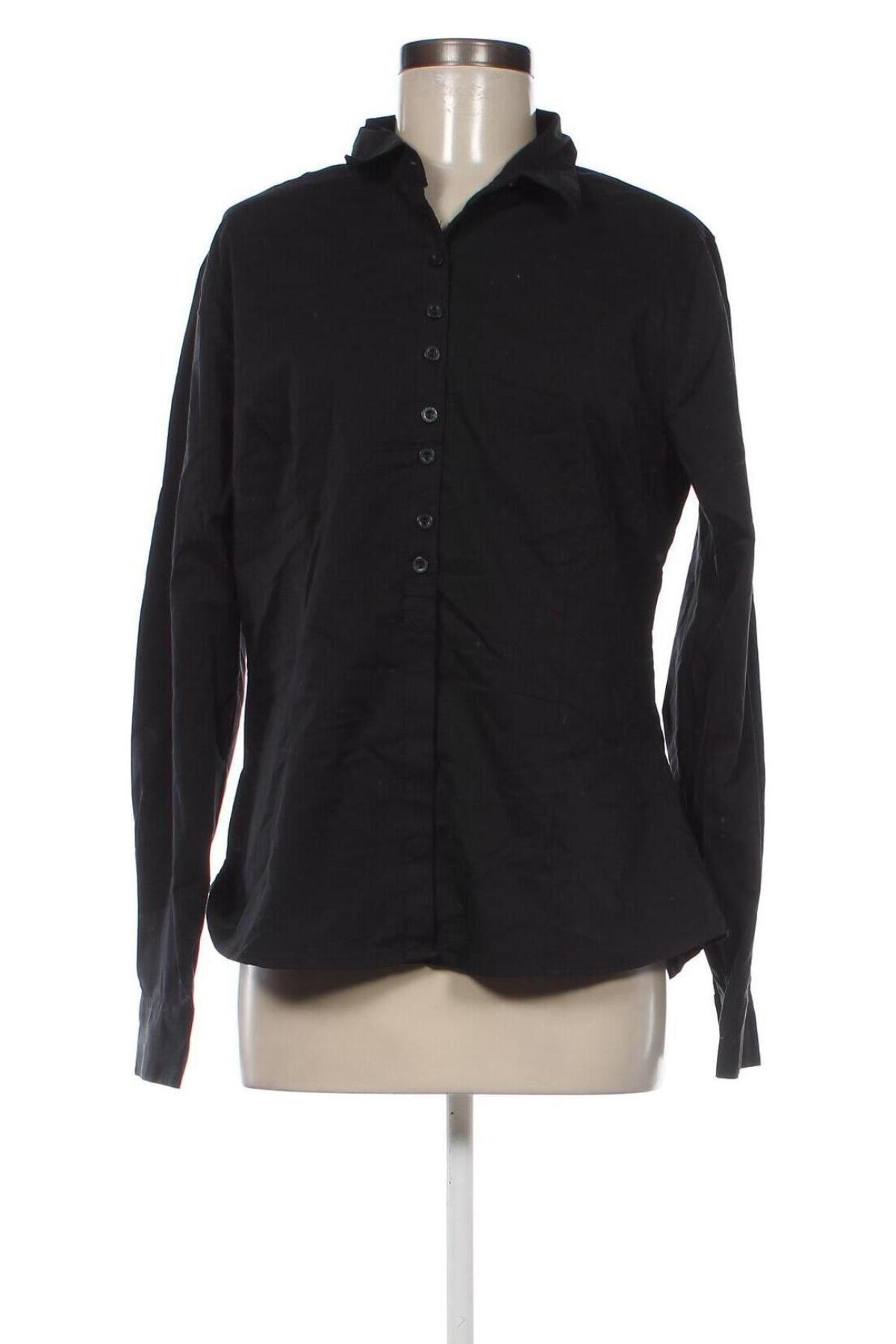 Γυναικείο πουκάμισο Sure, Μέγεθος L, Χρώμα Μαύρο, Τιμή 15,46 €