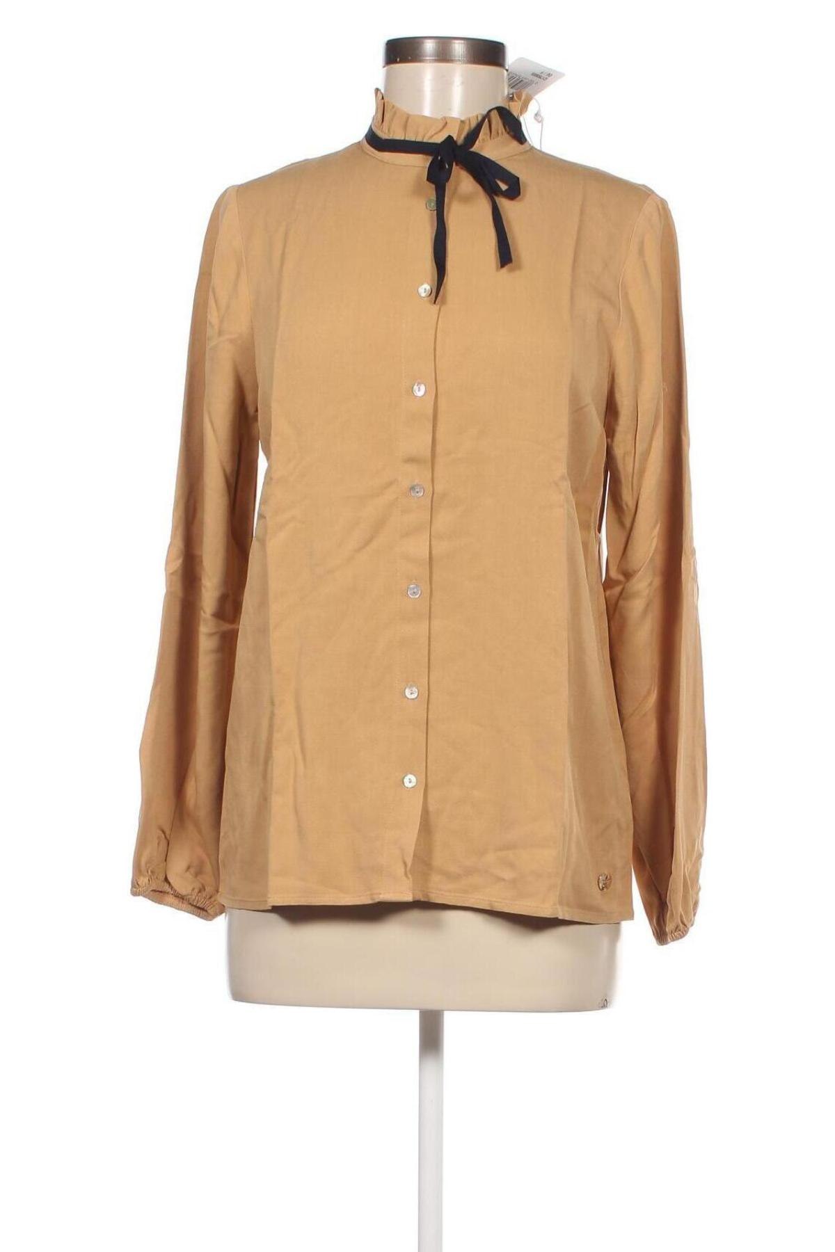 Γυναικείο πουκάμισο Tamaris, Μέγεθος S, Χρώμα  Μπέζ, Τιμή 39,69 €