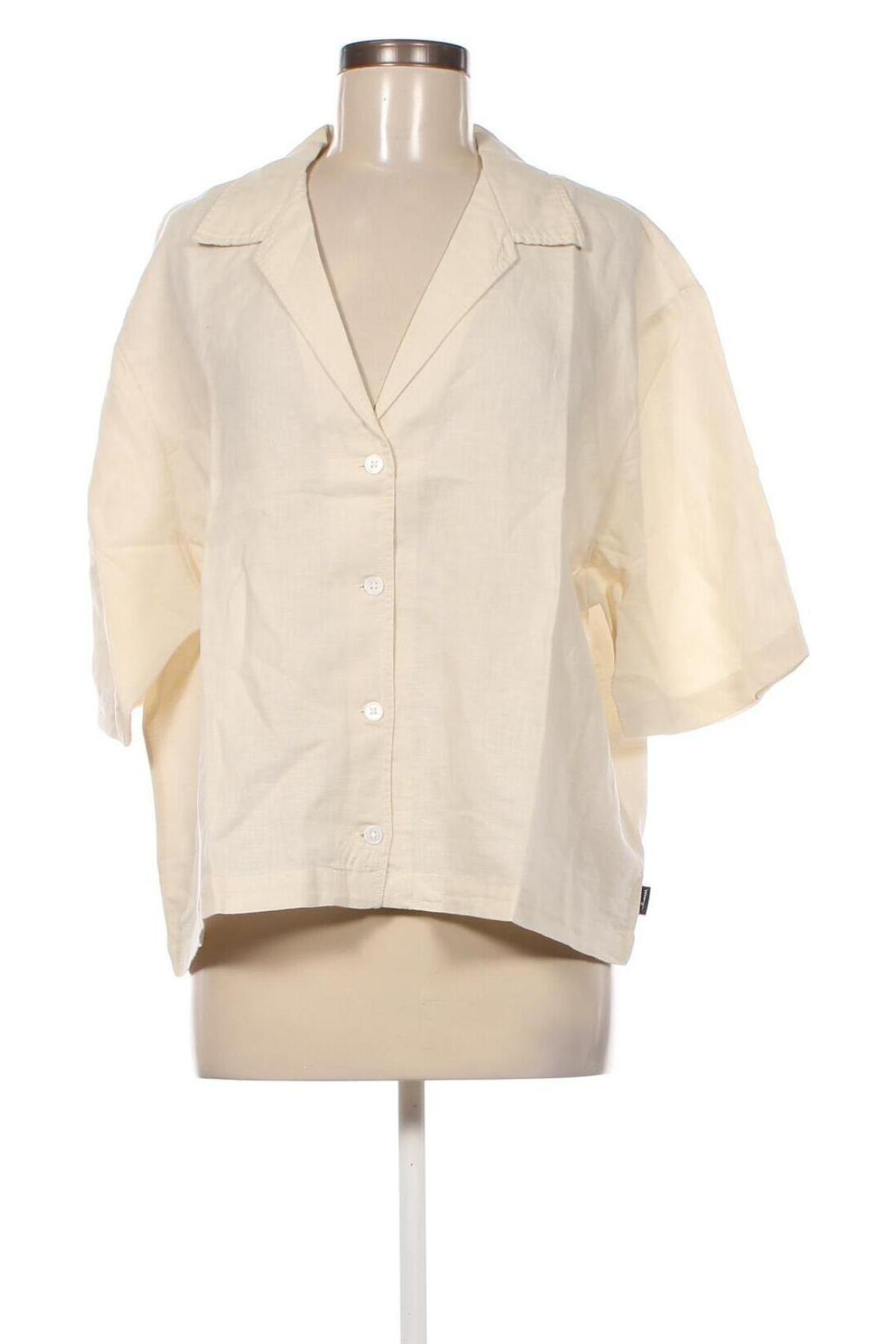 Γυναικείο πουκάμισο Wrangler, Μέγεθος L, Χρώμα  Μπέζ, Τιμή 22,27 €