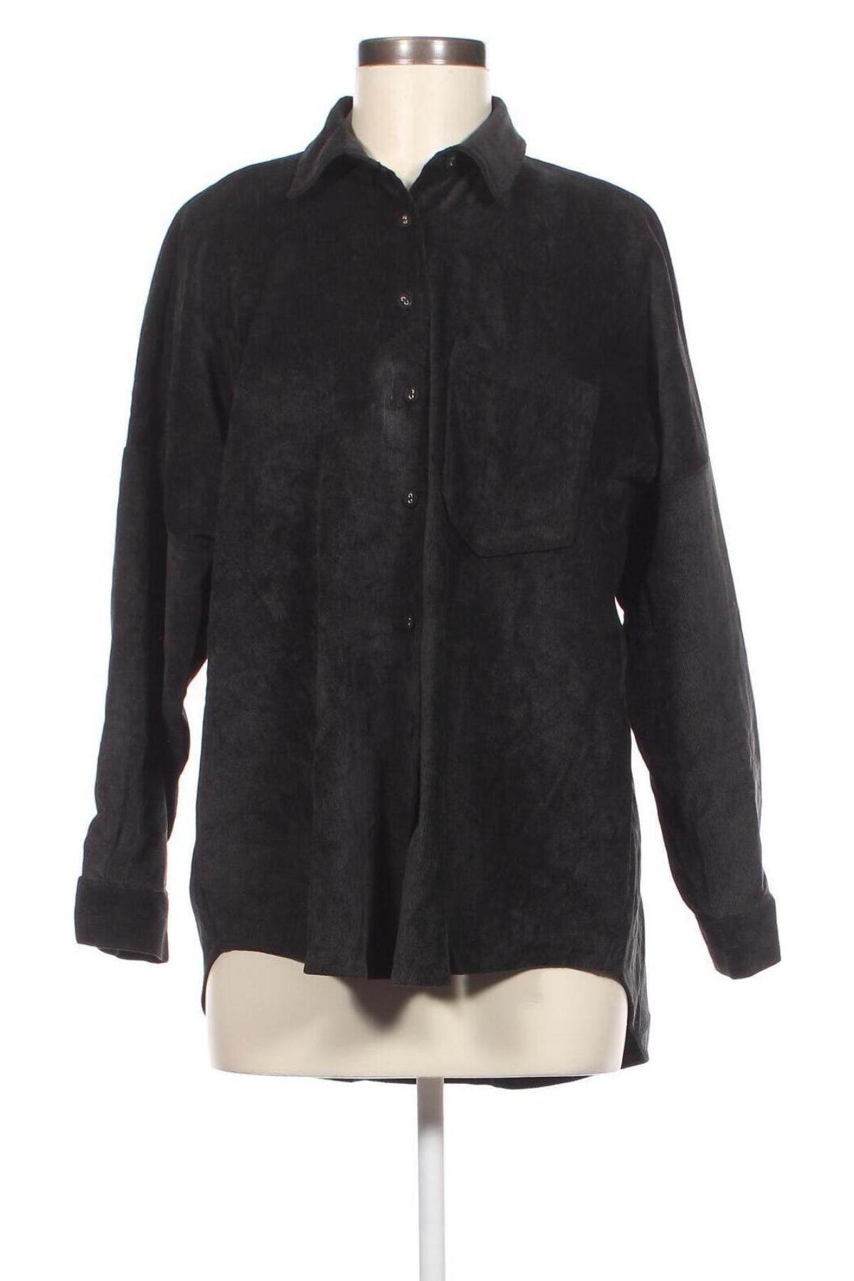 Дамска риза Zara, Размер M, Цвят Черен, Цена 14,85 лв.