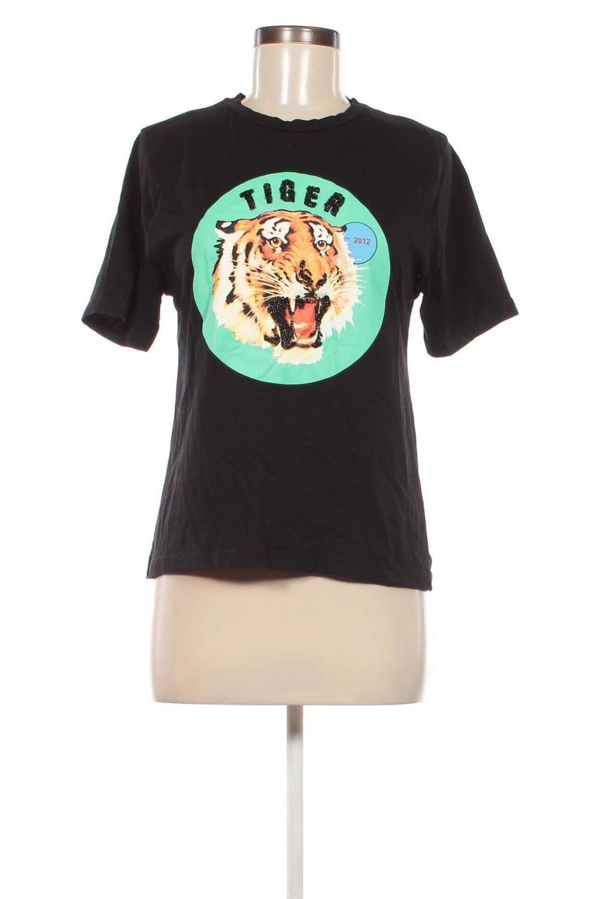 Дамска тениска, Размер M, Цвят Черен, Цена 16,70 лв.