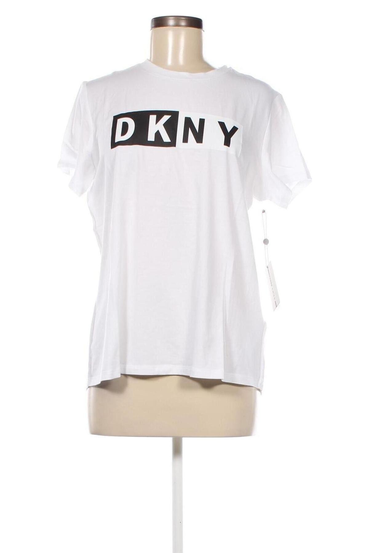 Дамска тениска DKNY, Размер M, Цвят Бял, Цена 39,60 лв.