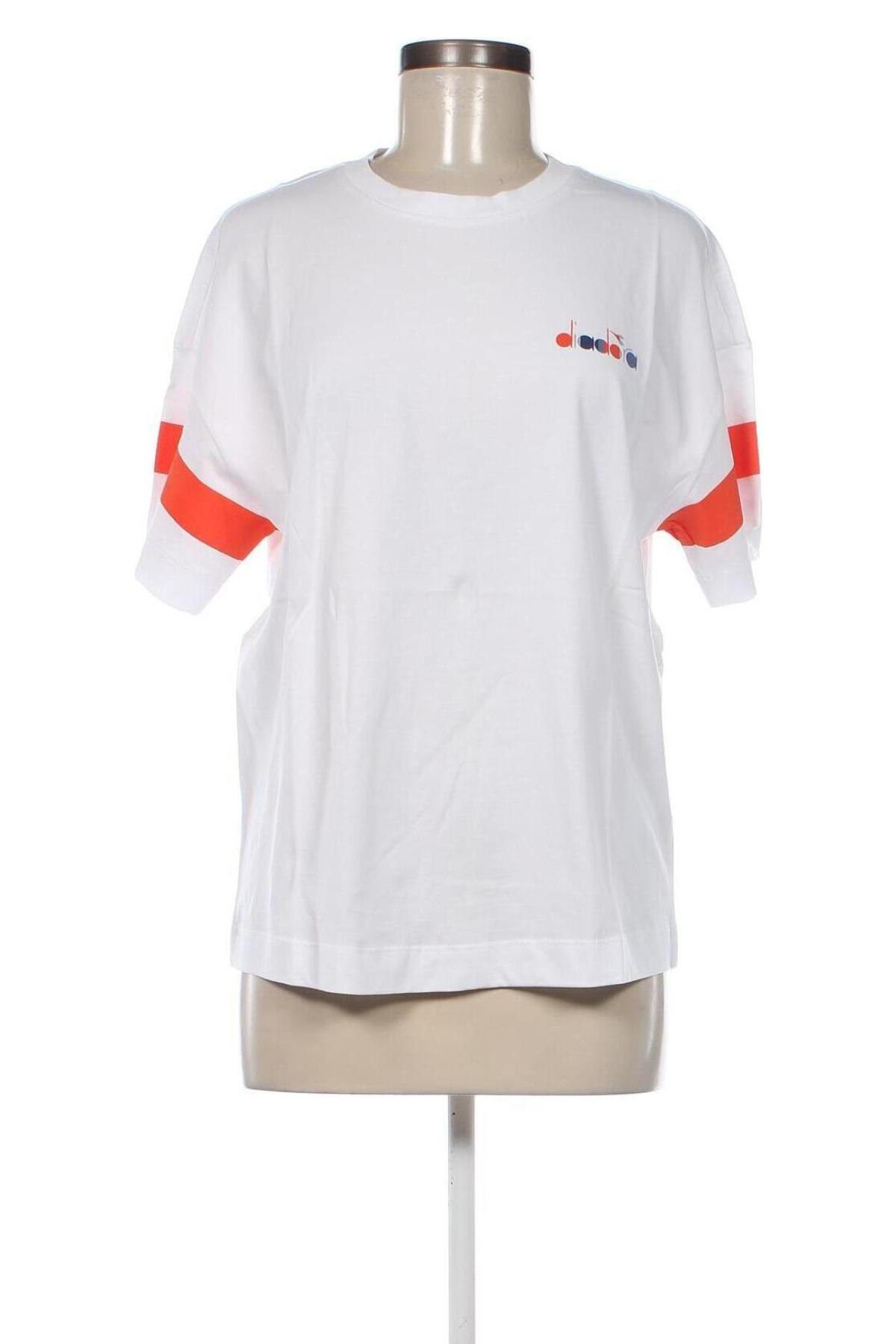 Damen T-Shirt Diadora, Größe XS, Farbe Weiß, Preis € 16,62