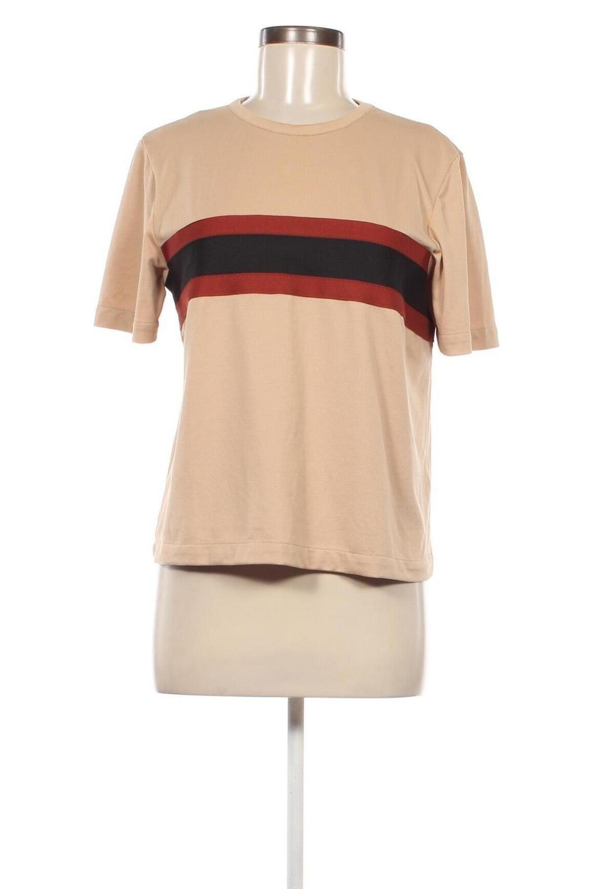 Tricou de femei Ganni, Mărime M, Culoare Bej, Preț 52,09 Lei