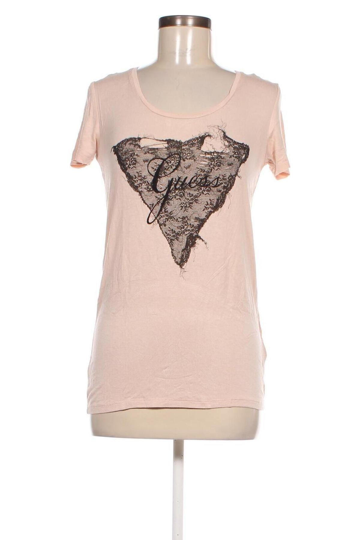 Damen T-Shirt Guess, Größe S, Farbe Rosa, Preis 36,83 €