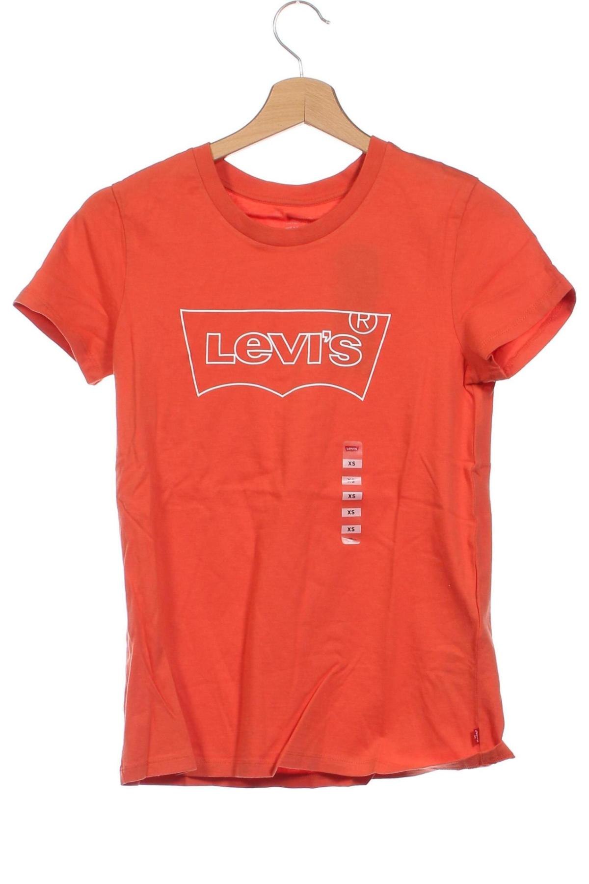 Tricou de femei Levi's, Mărime XS, Culoare Portocaliu, Preț 122,37 Lei