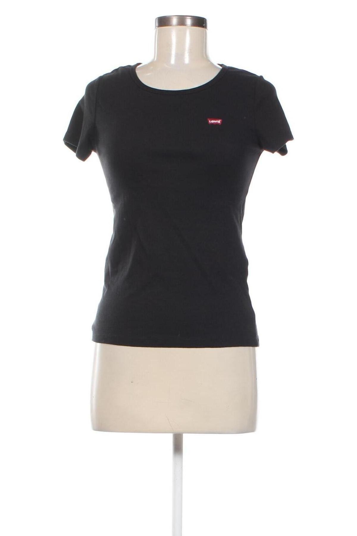 Damen T-Shirt Levi's, Größe S, Farbe Schwarz, Preis 31,96 €