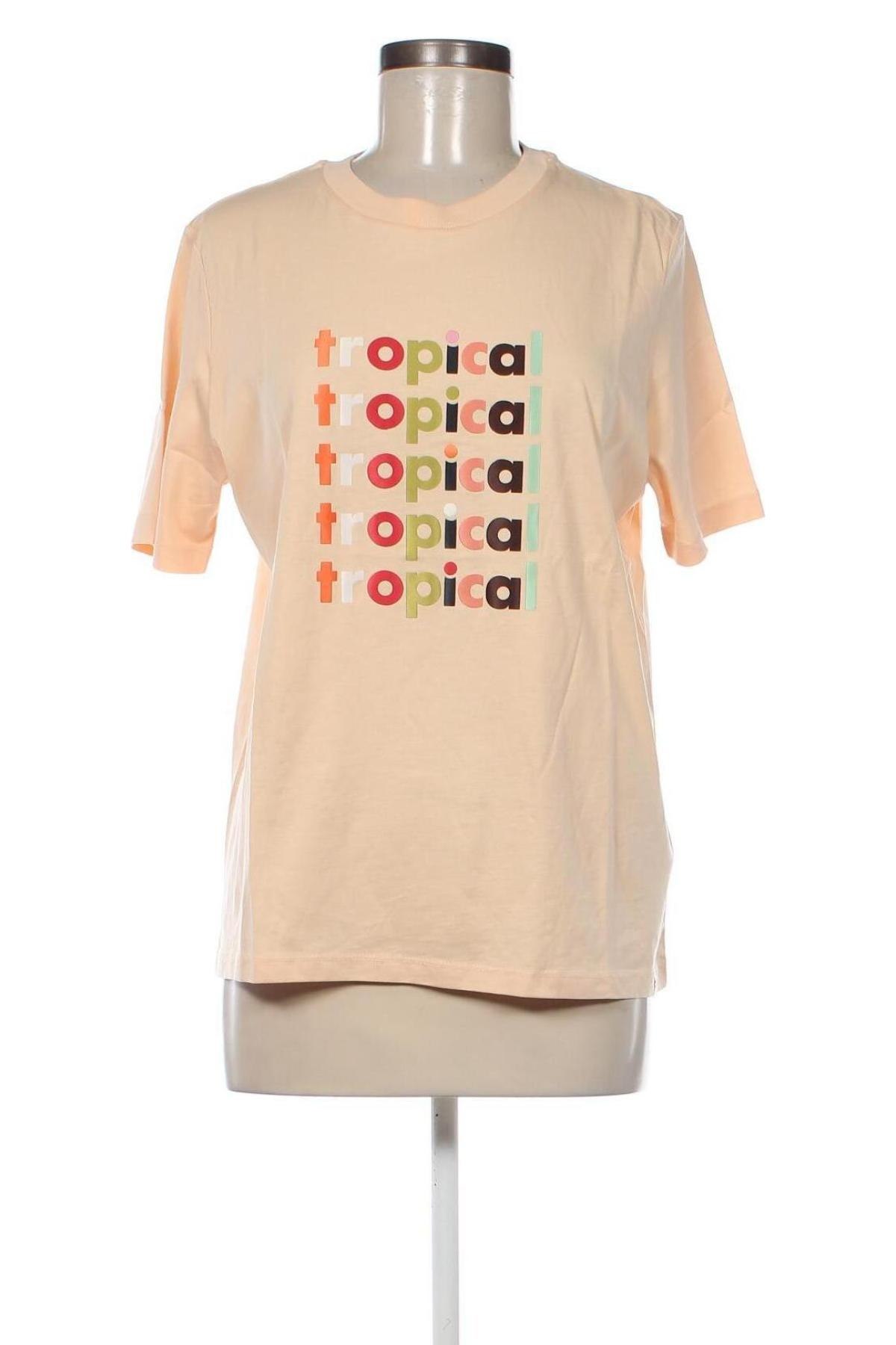 Tricou de femei Maison Scotch, Mărime M, Culoare Bej, Preț 236,84 Lei