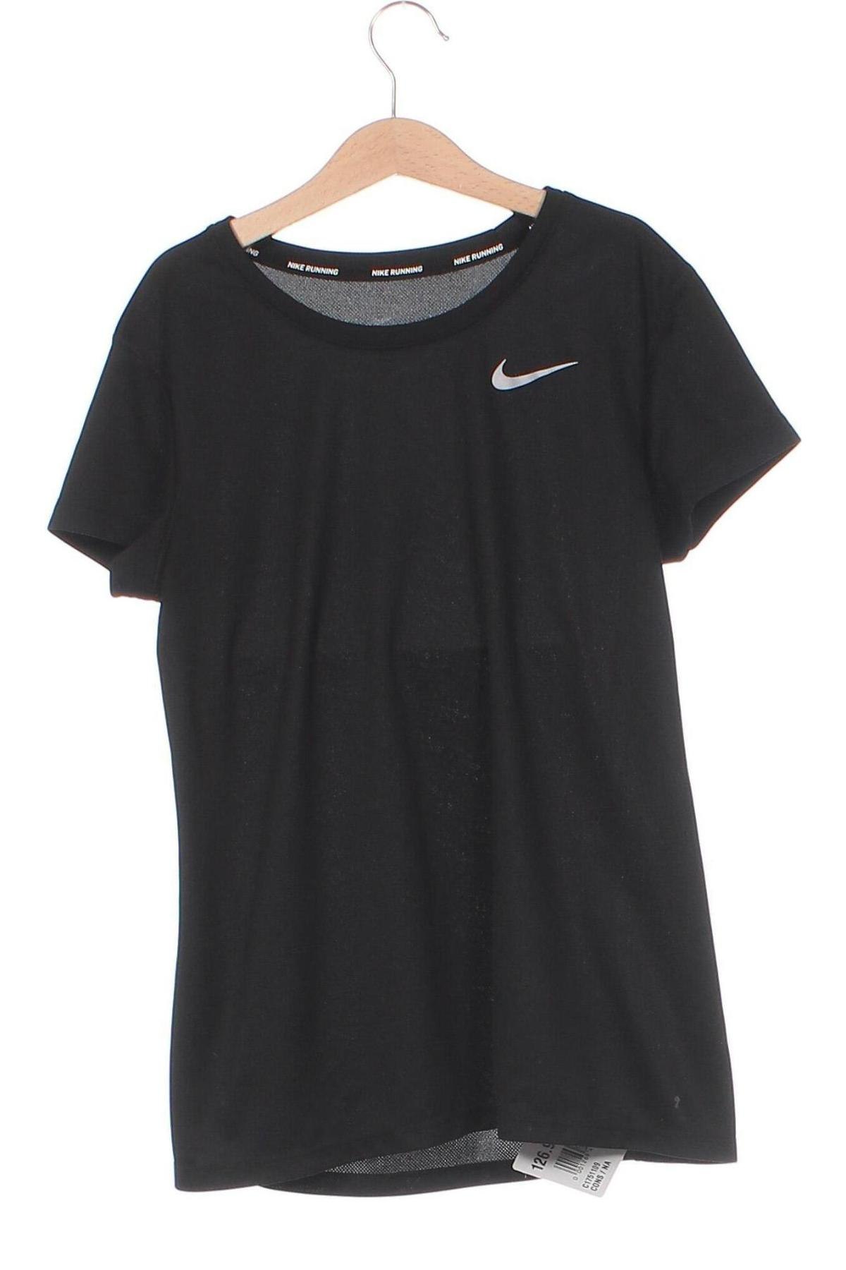 Damen T-Shirt Nike, Größe XS, Farbe Schwarz, Preis € 13,81