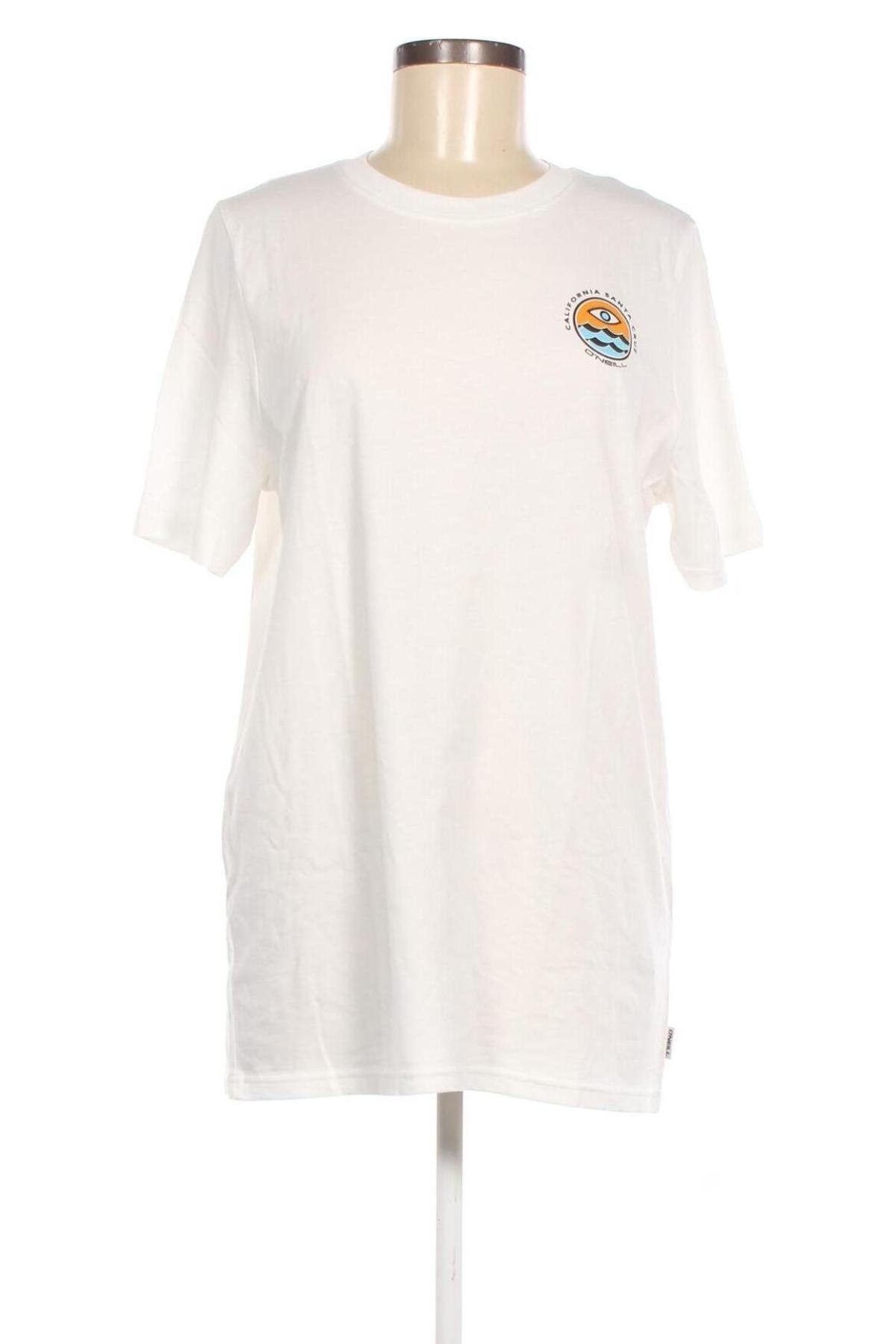Damen T-Shirt O'neill, Größe S, Farbe Weiß, Preis 19,18 €