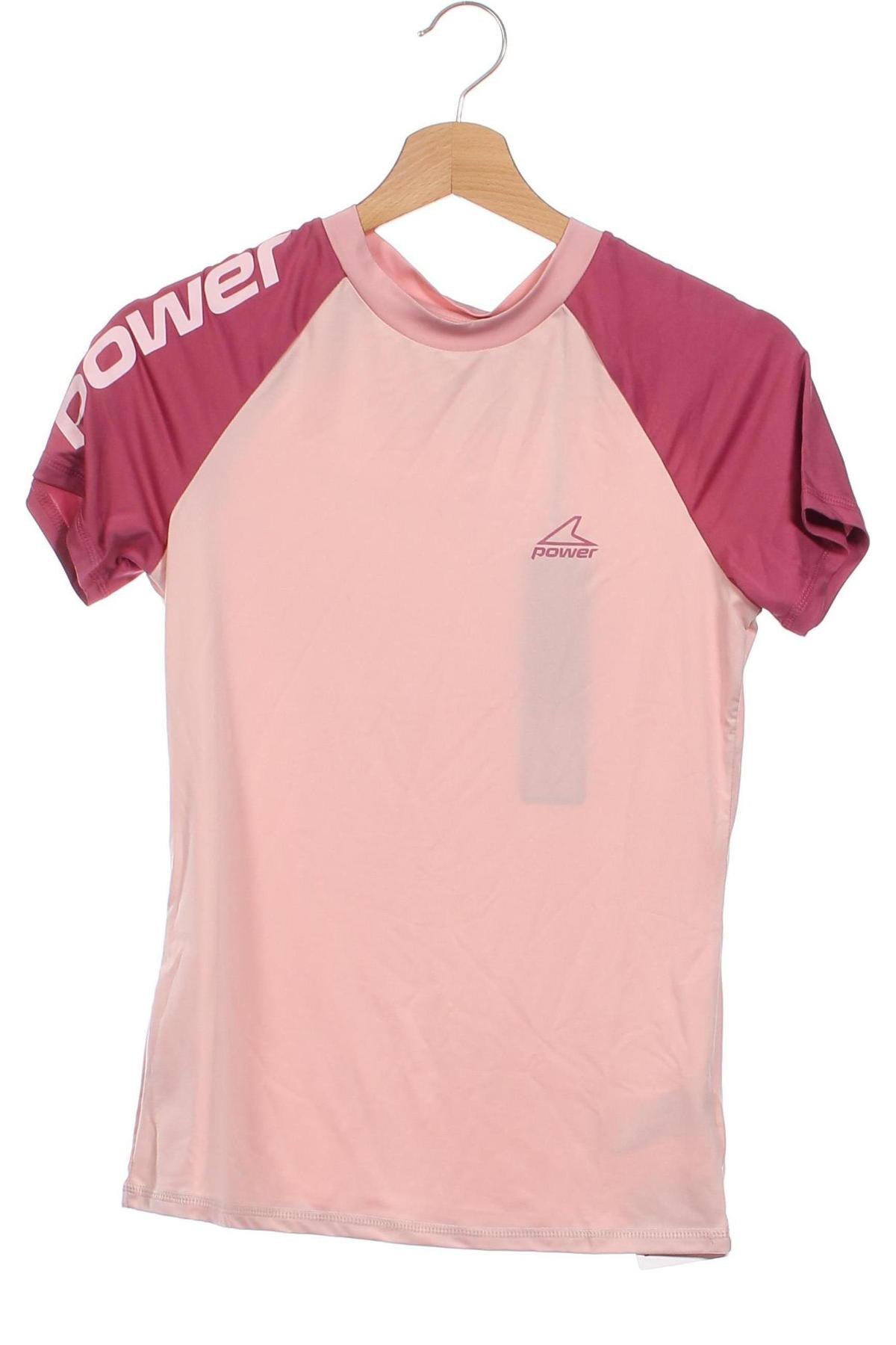 Damen T-Shirt POWER, Größe XS, Farbe Rosa, Preis € 18,56