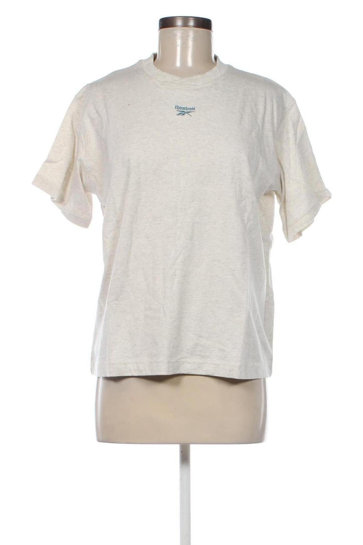 Γυναικείο t-shirt Reebok, Μέγεθος XS, Χρώμα Γκρί, Τιμή 9,27 €