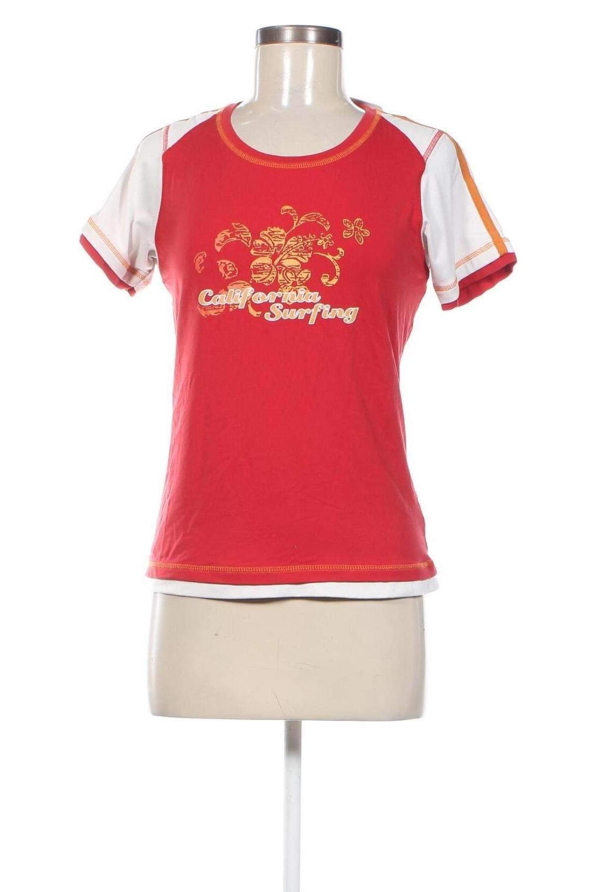 Γυναικείο t-shirt TCM, Μέγεθος S, Χρώμα Πολύχρωμο, Τιμή 2,59 €