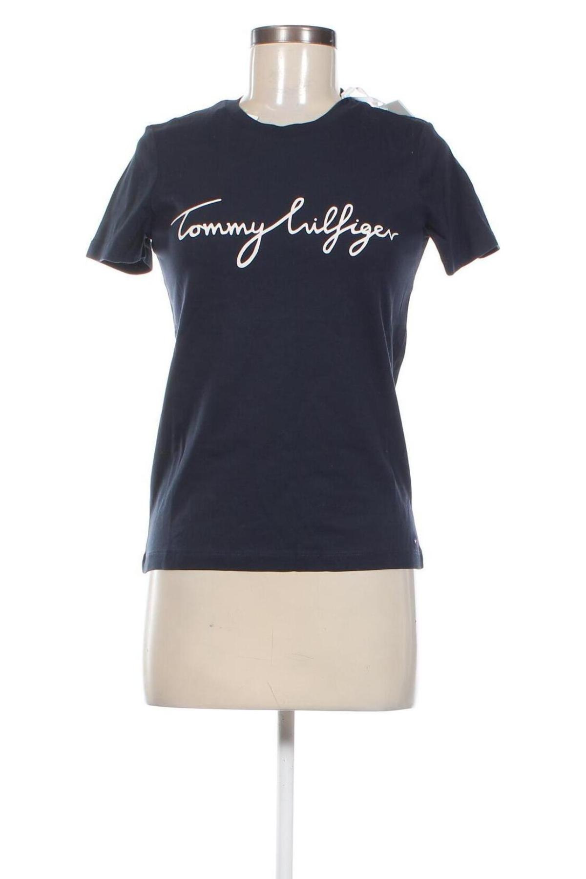 Damen T-Shirt Tommy Hilfiger, Größe XXS, Farbe Blau, Preis € 37,11