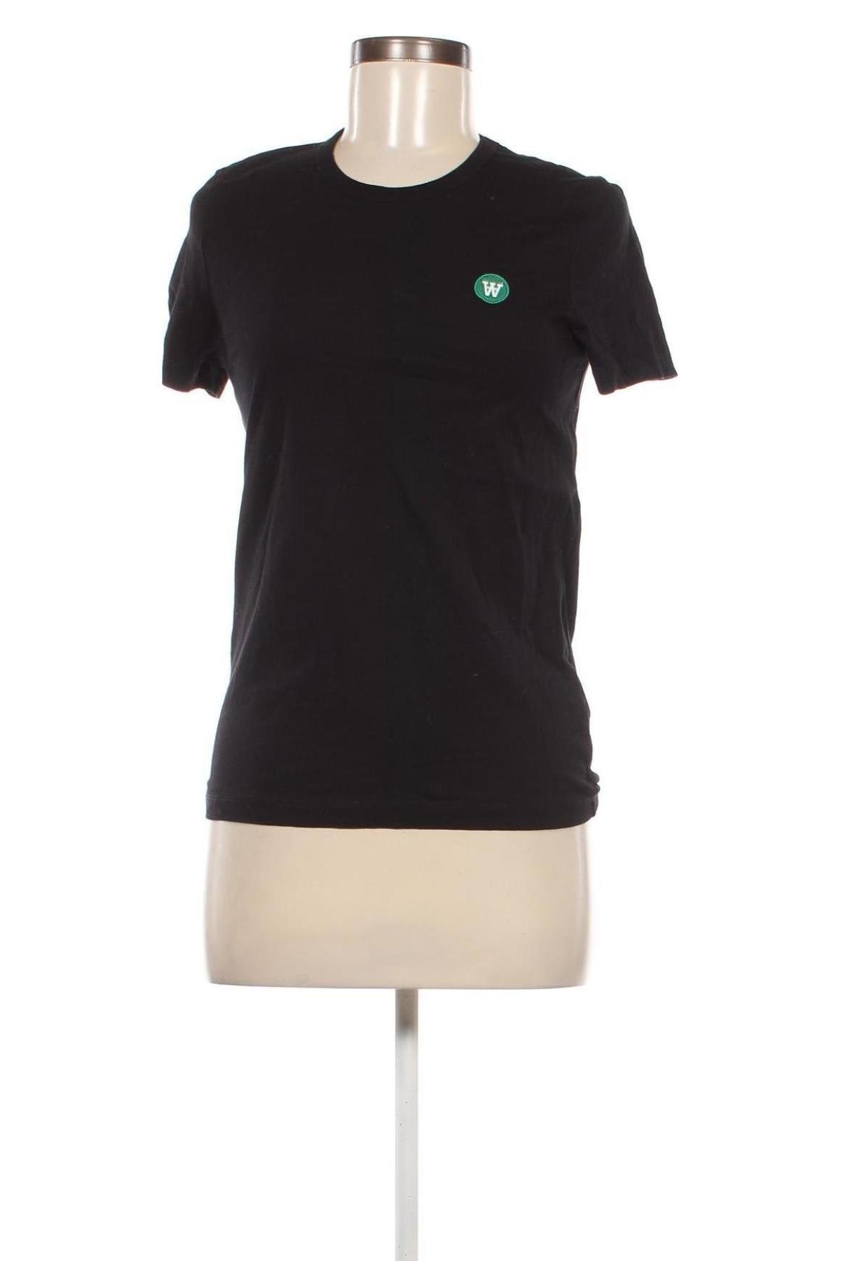 Damen T-Shirt Wood Wood, Größe S, Farbe Schwarz, Preis € 12,12