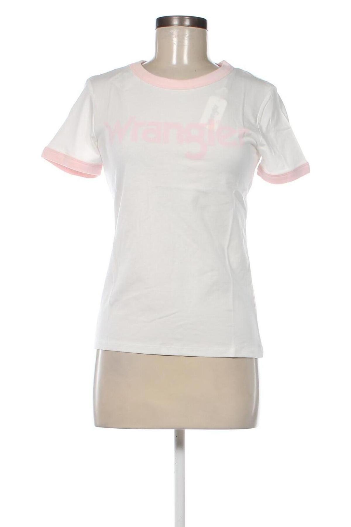 Damen T-Shirt Wrangler, Größe S, Farbe Weiß, Preis 25,89 €