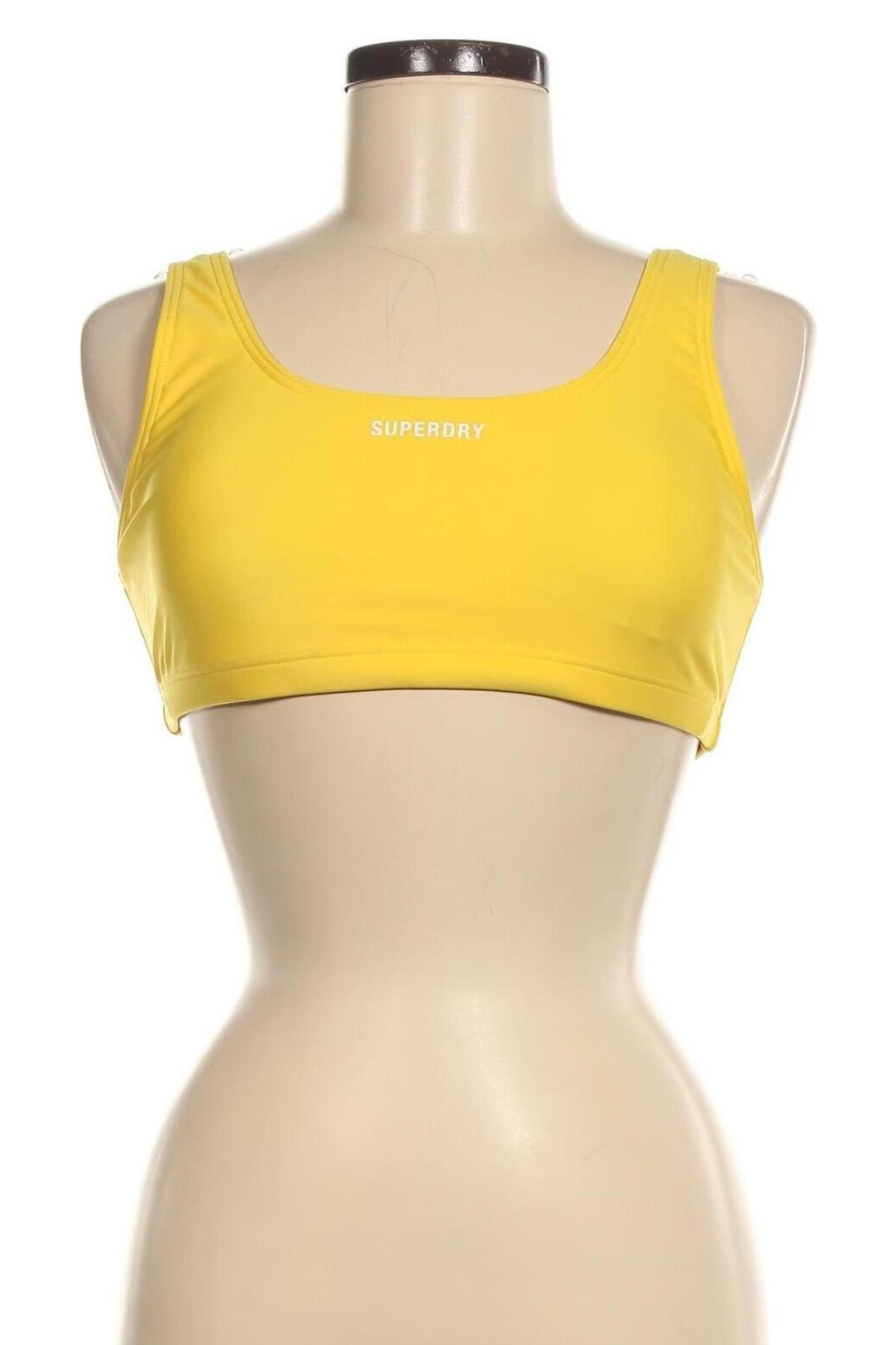 Damen-Badeanzug Superdry, Größe M, Farbe Gelb, Preis 10,91 €