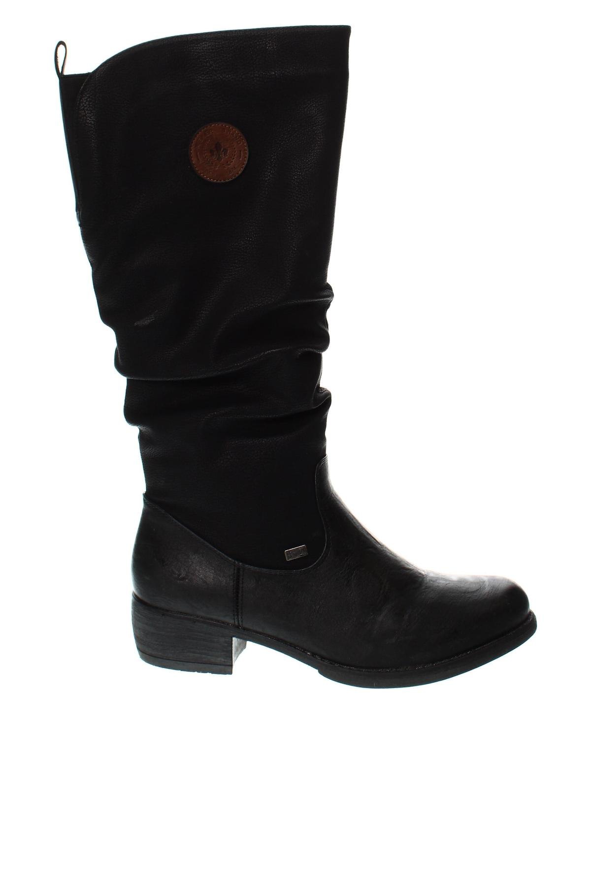 Γυναικείες μπότες Rieker, Μέγεθος 40, Χρώμα Μαύρο, Τιμή 38,35 €