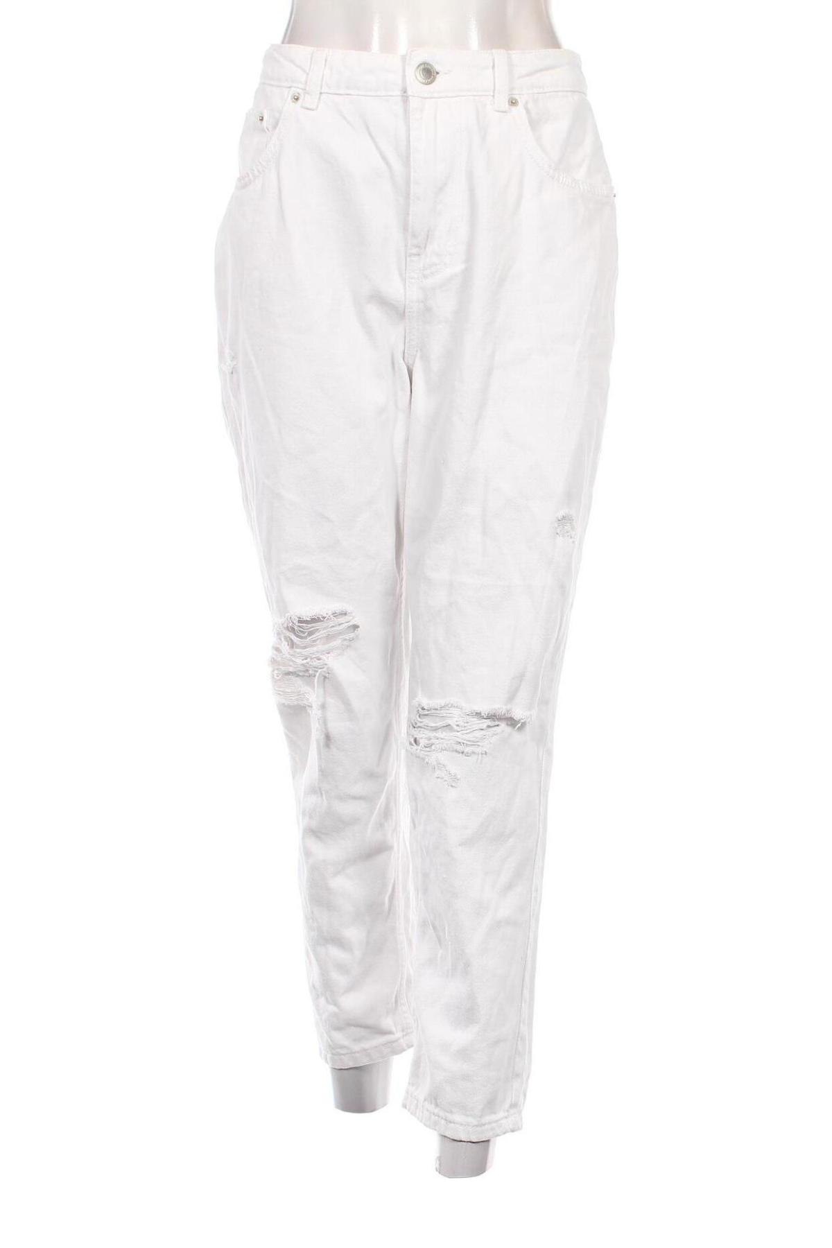 Γυναικείο Τζίν Fb Sister, Μέγεθος XL, Χρώμα Λευκό, Τιμή 14,91 €