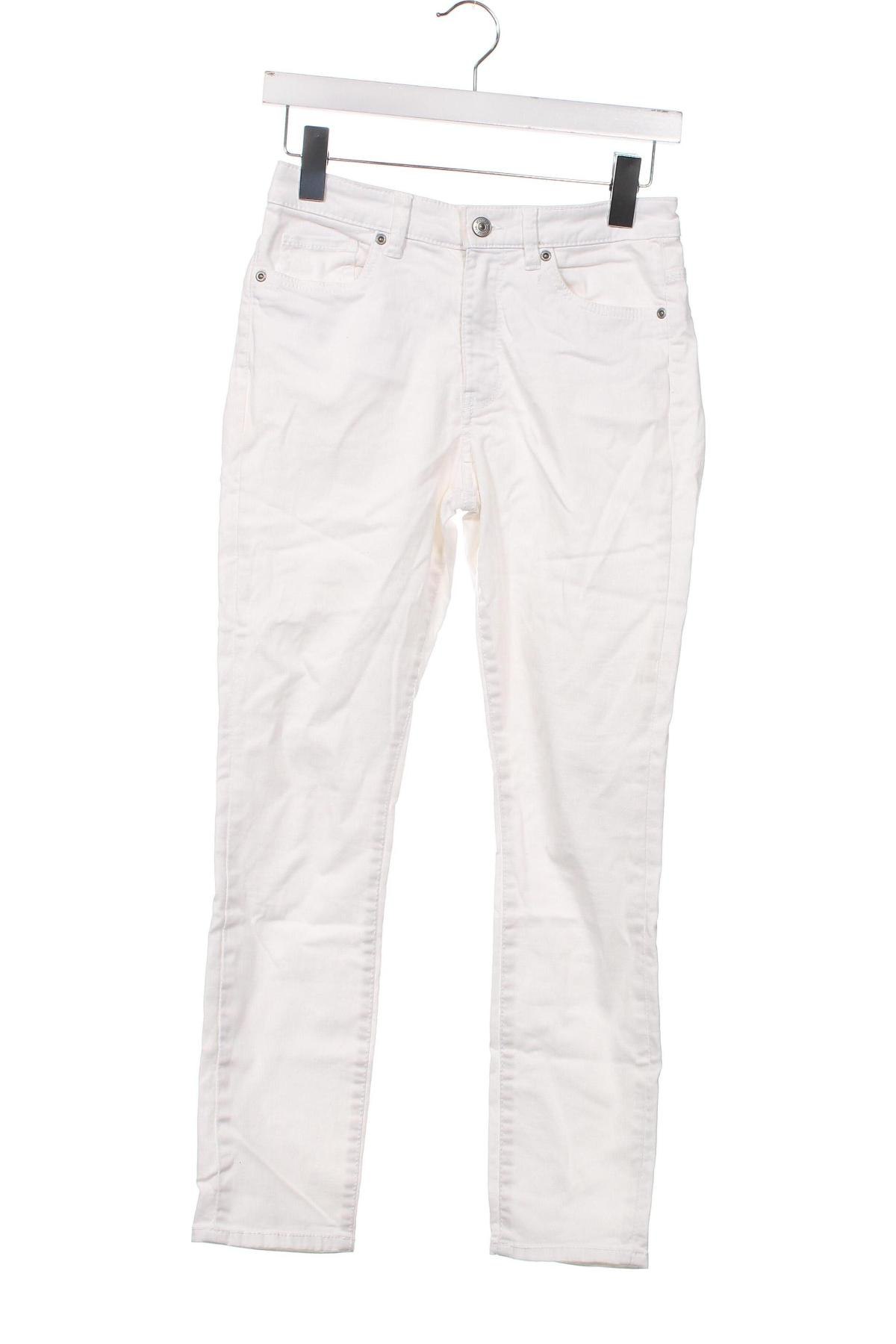 Damen Jeans H&M L.O.G.G., Größe S, Farbe Weiß, Preis 9,00 €