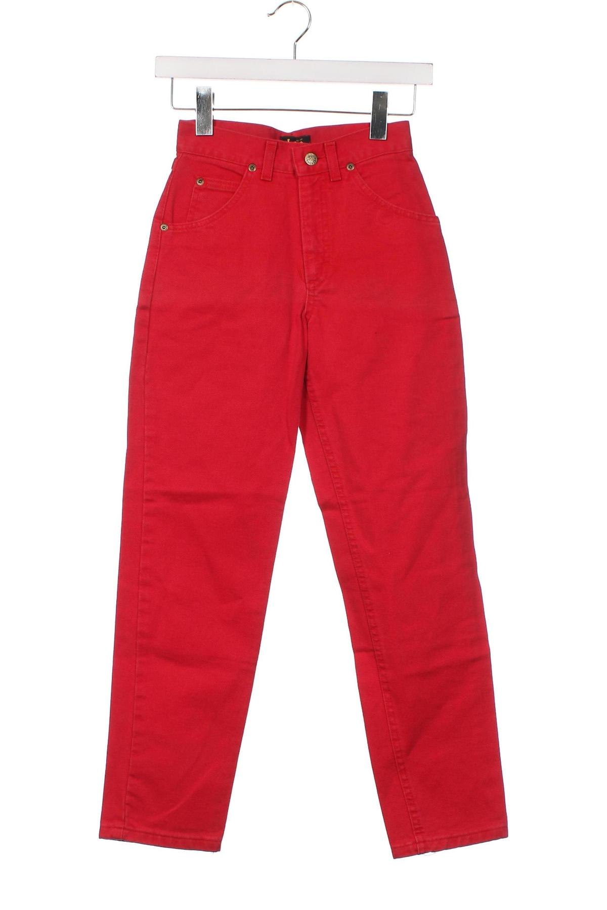 Damen Jeans Lee, Größe XXS, Farbe Rot, Preis € 47,99