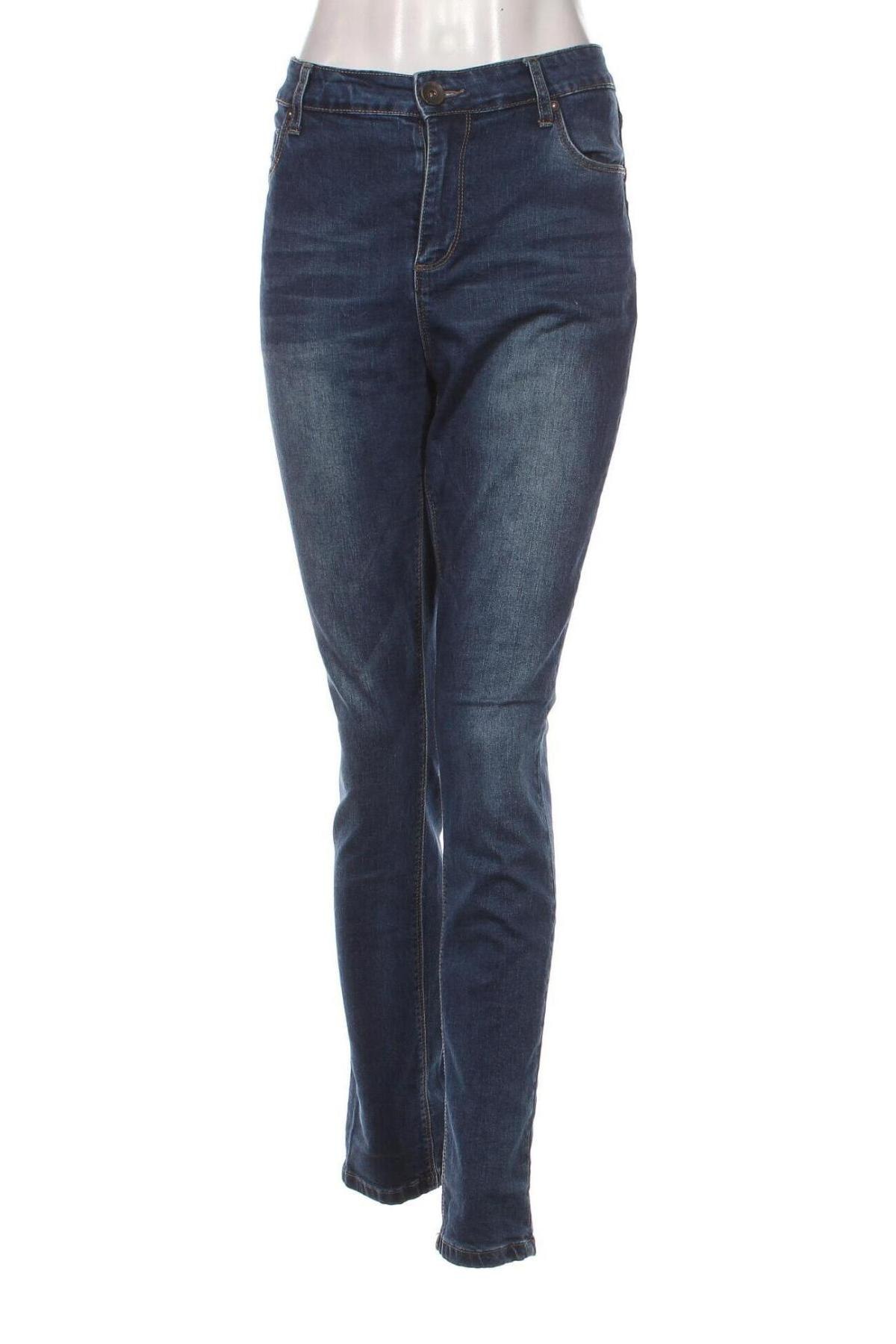 Dámske džínsy  Ms Mode, Veľkosť XL, Farba Modrá, Cena  6,58 €