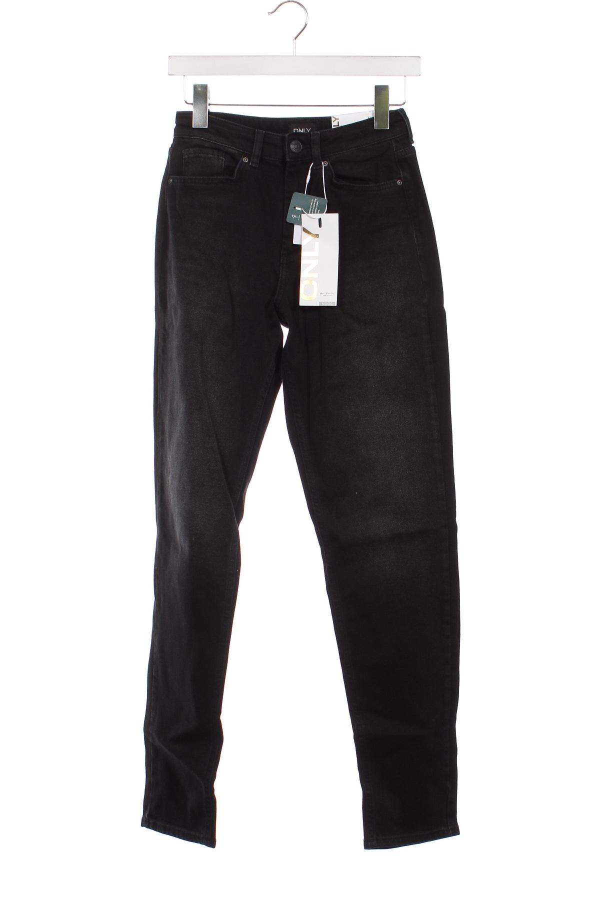 Dámske džínsy  ONLY, Veľkosť XS, Farba Čierna, Cena  10,72 €