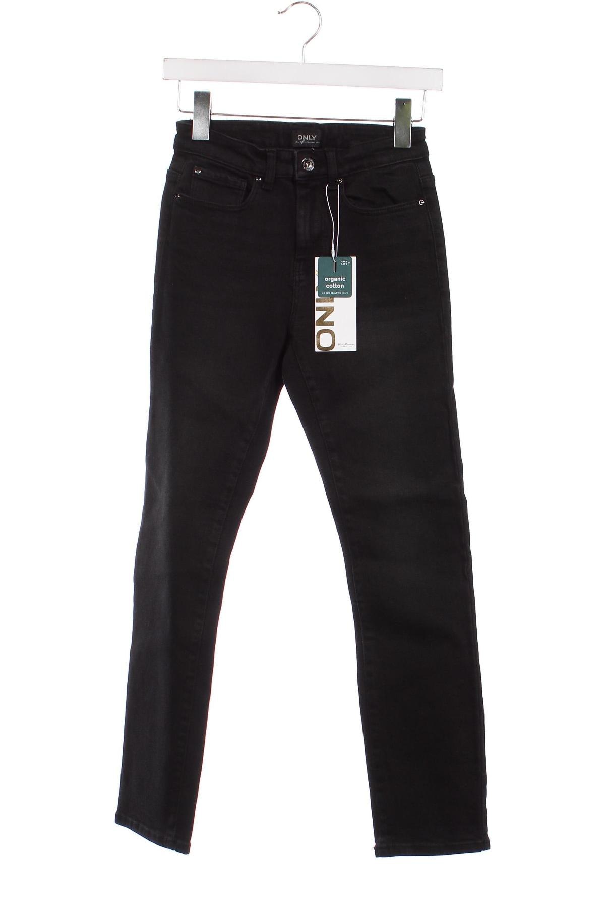 Damen Jeans ONLY, Größe XS, Farbe Schwarz, Preis 12,99 €