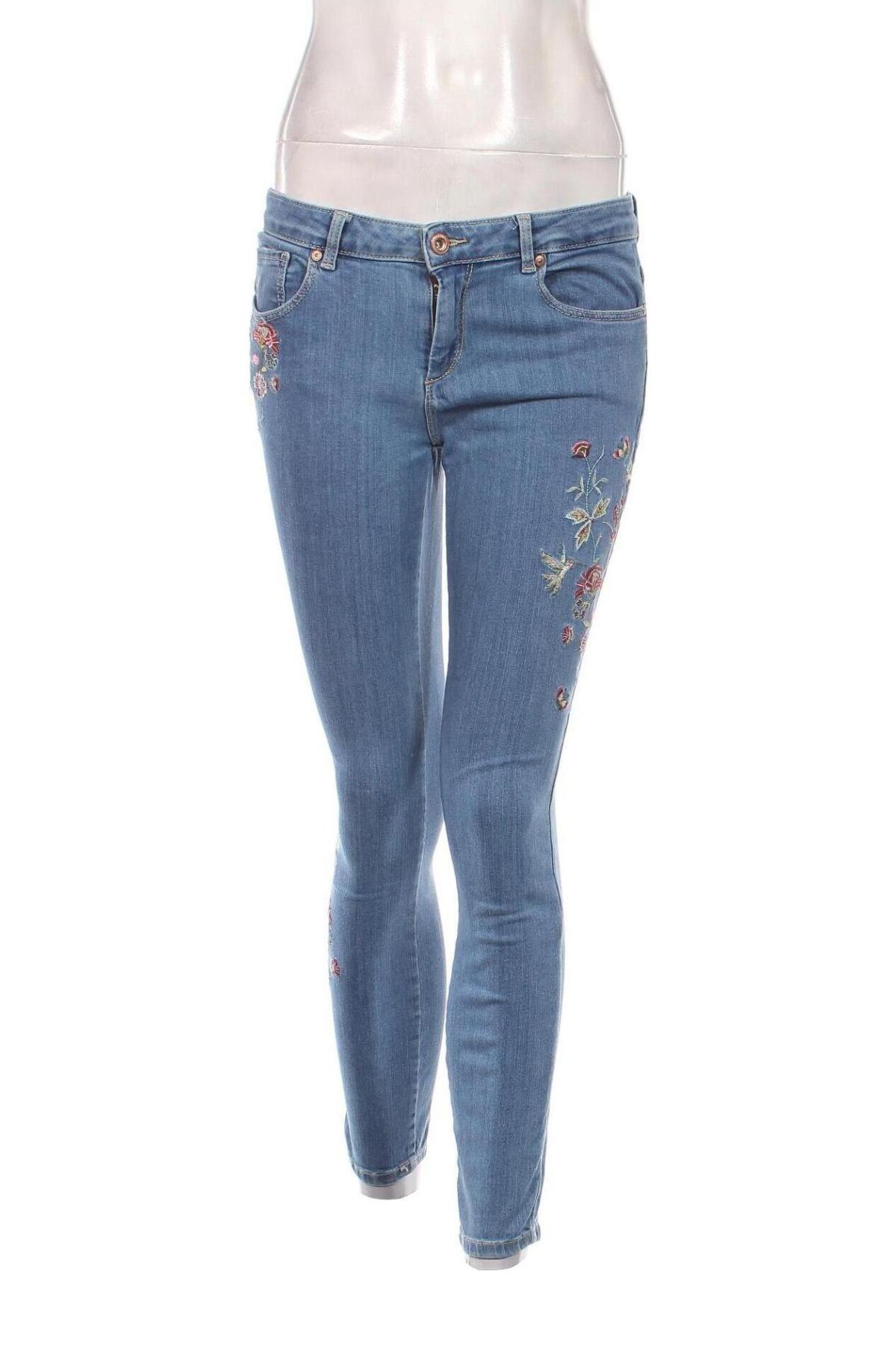Dámske džínsy  Promod, Veľkosť S, Farba Modrá, Cena  11,32 €