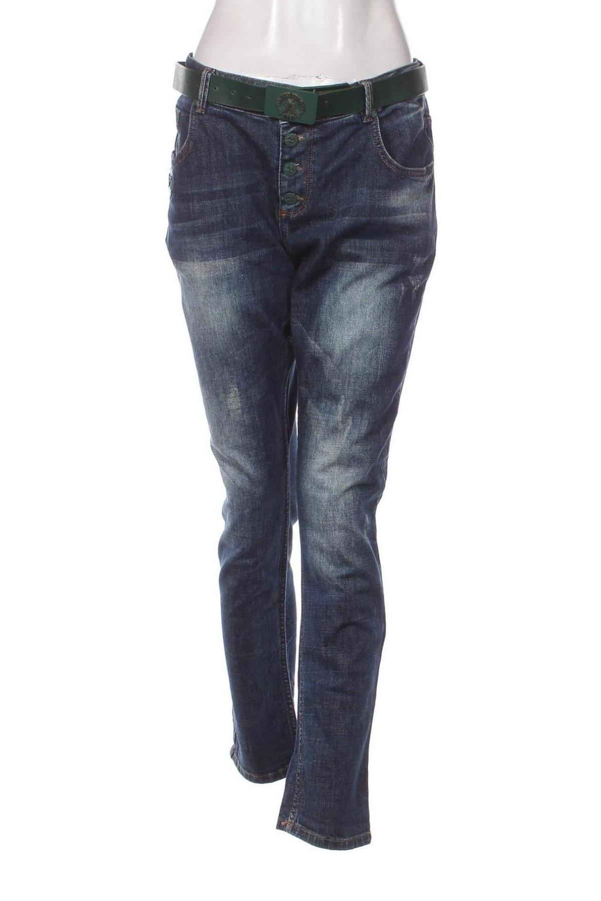 Dámske džínsy  Red Blue Denim, Veľkosť XL, Farba Modrá, Cena  13,04 €