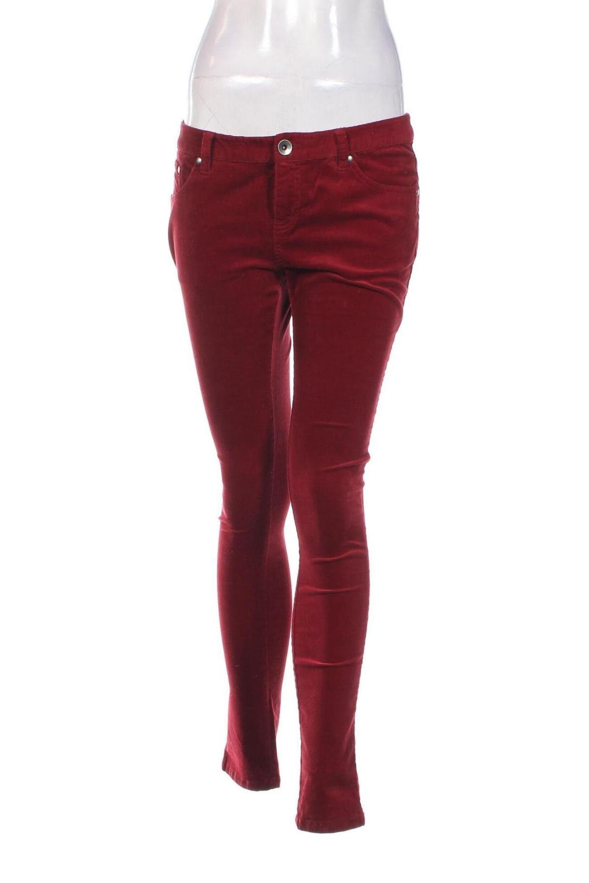 Damen Cordhose Bossini, Größe M, Farbe Rot, Preis 6,68 €