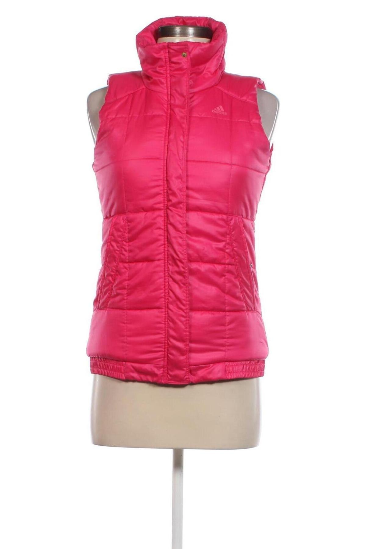 Γυναικείο γιλέκο Adidas, Μέγεθος XS, Χρώμα Ρόζ , Τιμή 27,96 €