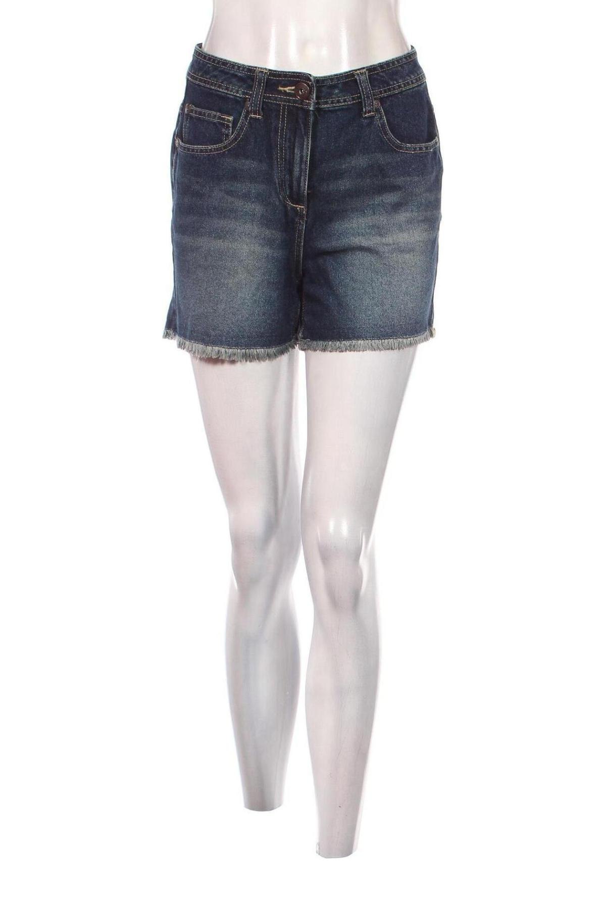 Γυναικείο κοντό παντελόνι Authentic Denim, Μέγεθος S, Χρώμα Μπλέ, Τιμή 15,44 €