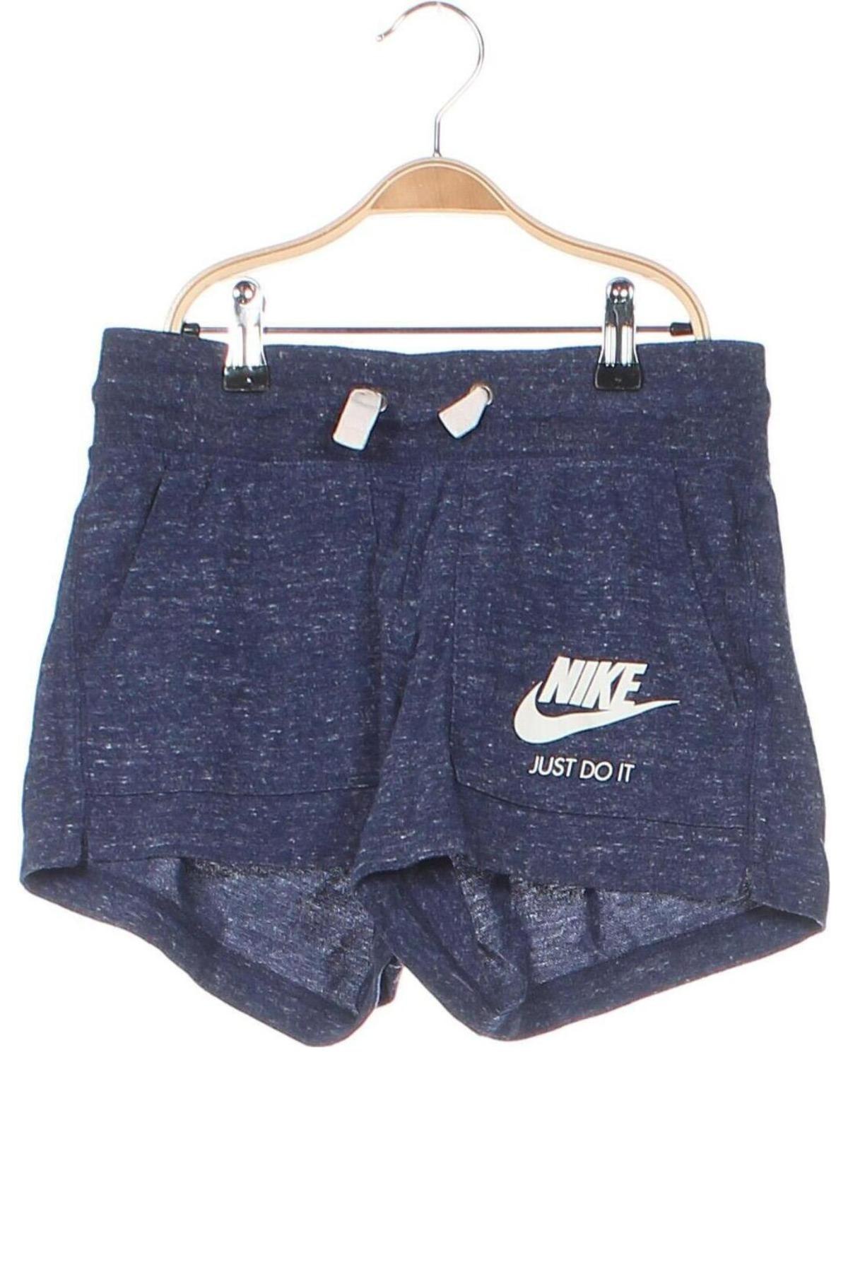 Pantaloni scurți de femei Nike, Mărime XS, Culoare Albastru, Preț 52,04 Lei