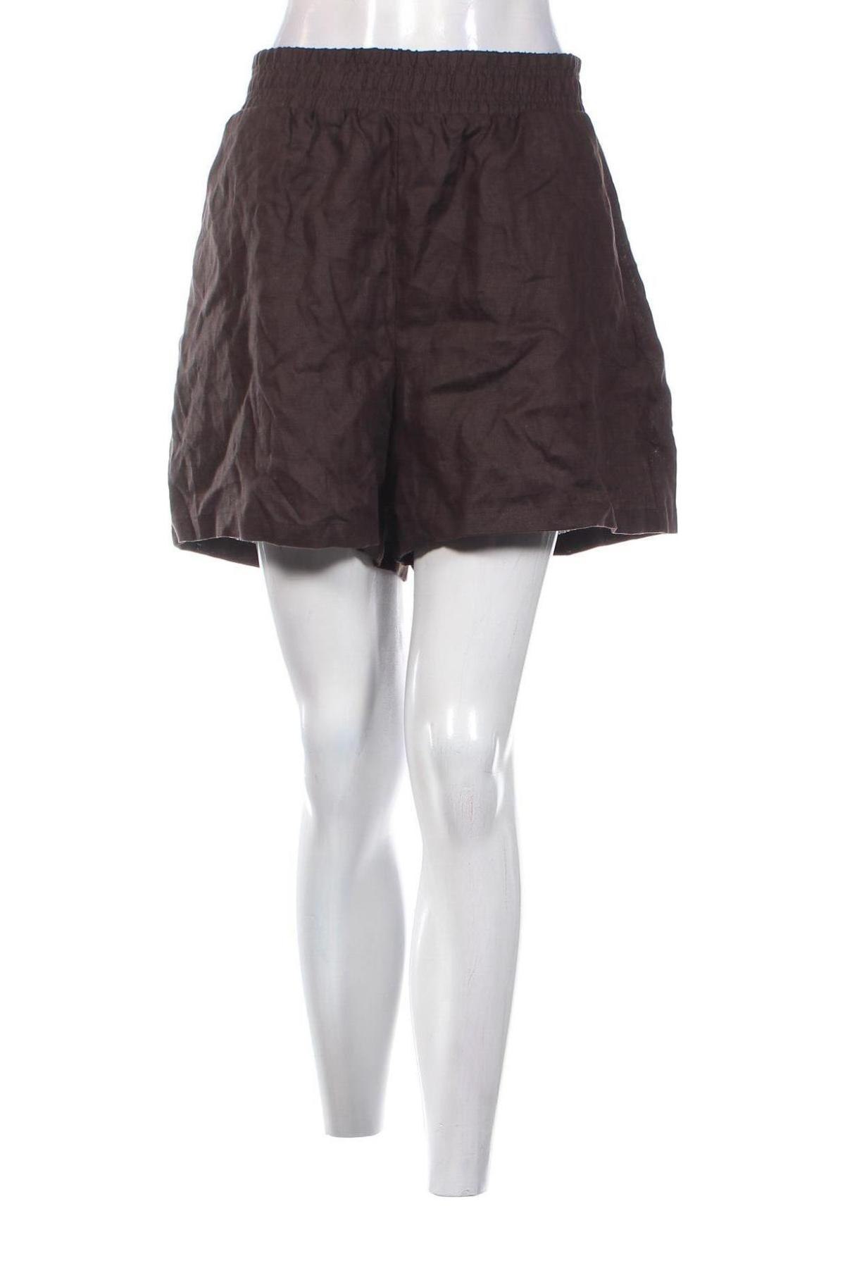 Pantaloni scurți de femei Reserved, Mărime XL, Culoare Maro, Preț 48,57 Lei
