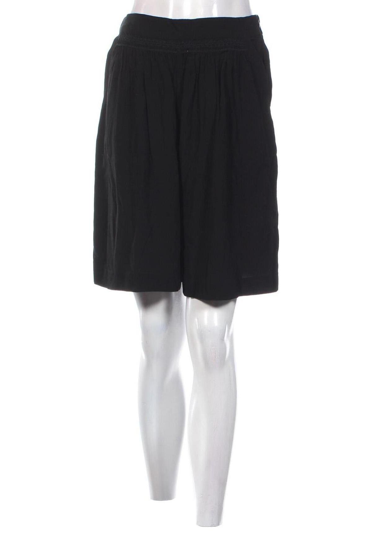 Дамски къс панталон Zara, Размер M, Цвят Черен, Цена 25,75 лв.