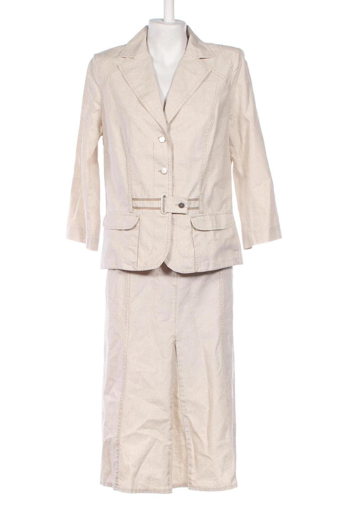 Γυναικείο κοστούμι Olmar, Μέγεθος XL, Χρώμα Εκρού, Τιμή 26,60 €