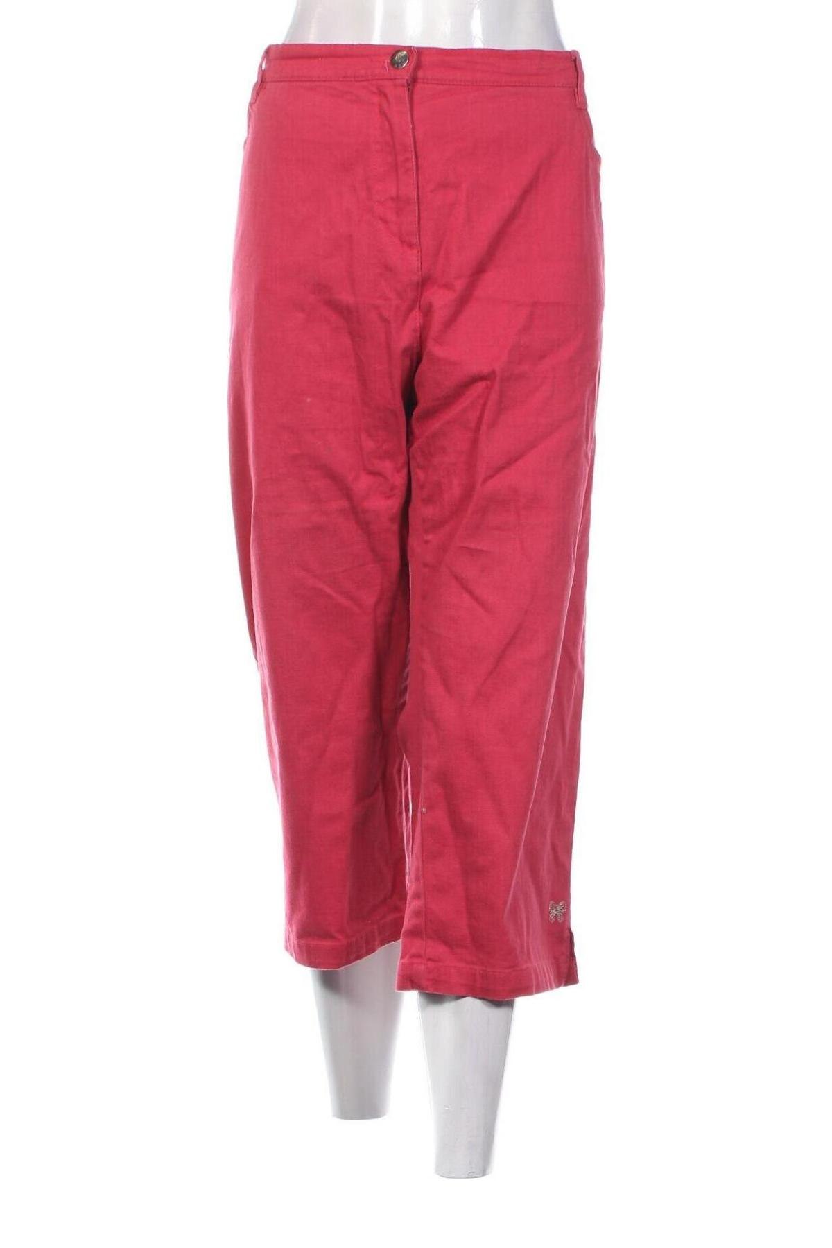 Γυναικείο παντελόνι, Μέγεθος 3XL, Χρώμα Κόκκινο, Τιμή 14,91 €