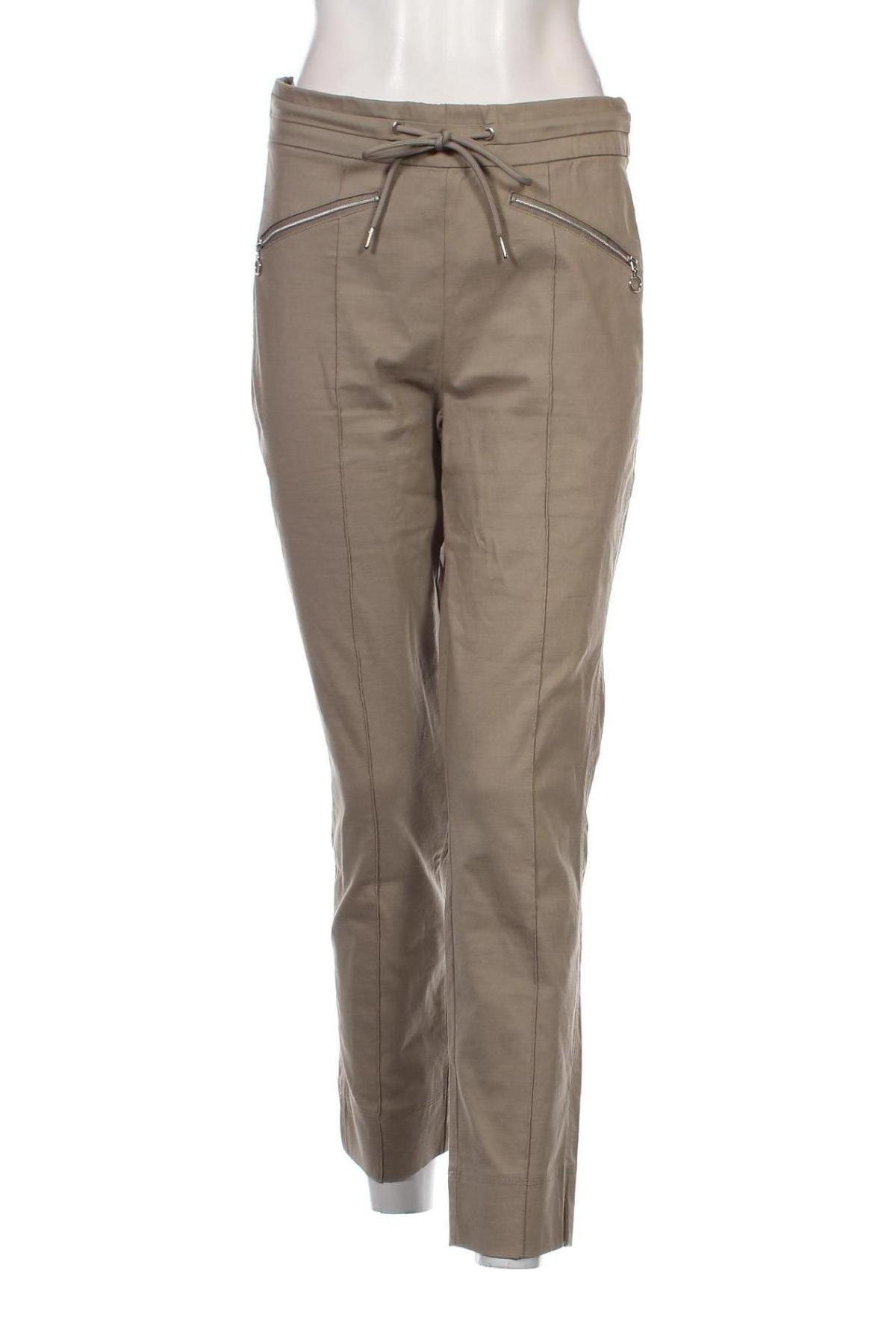Дамски панталон C&A, Размер L, Цвят Зелен, Цена 29,33 лв.