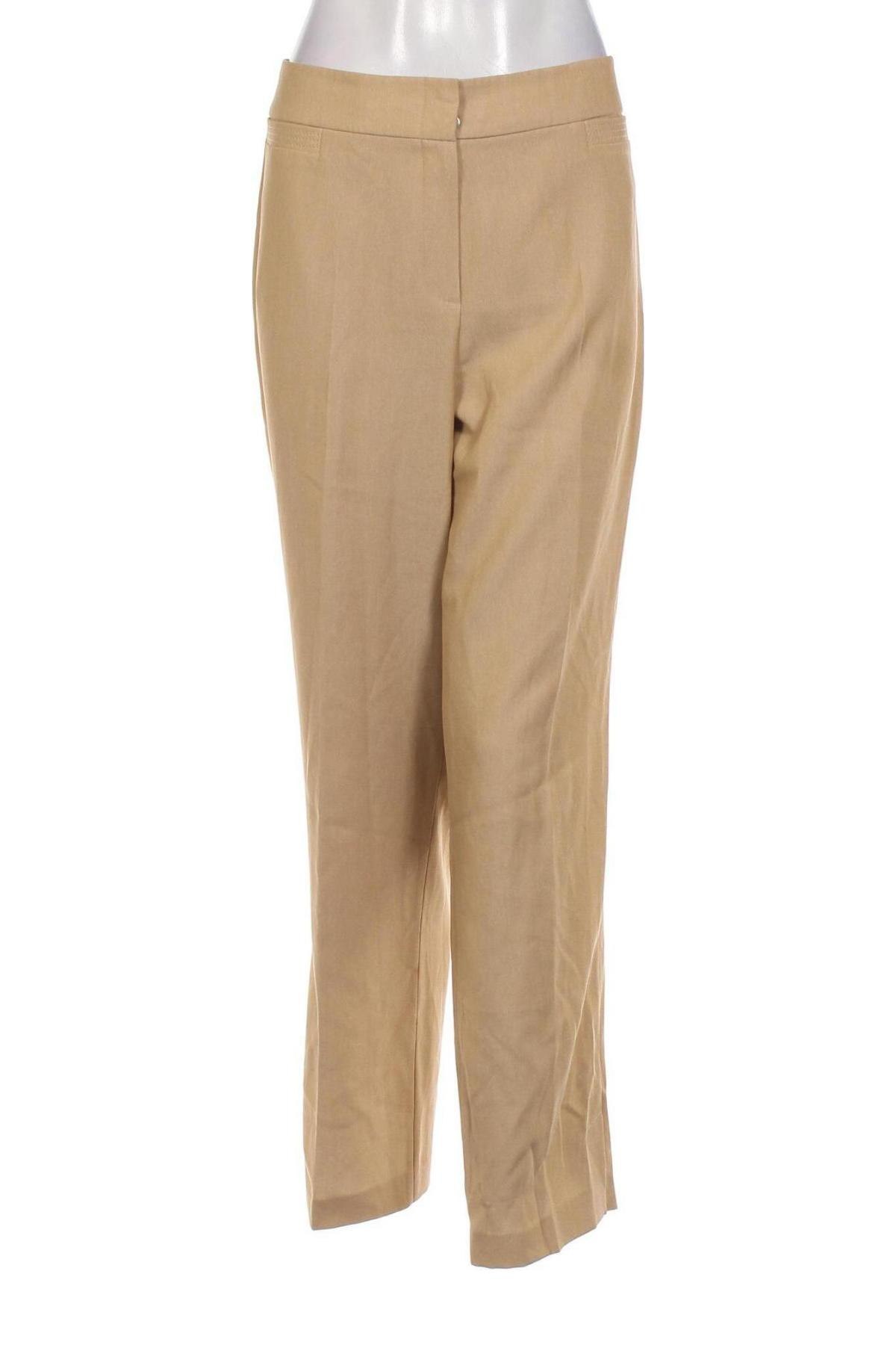 Γυναικείο παντελόνι Gerry Weber, Μέγεθος L, Χρώμα  Μπέζ, Τιμή 25,24 €