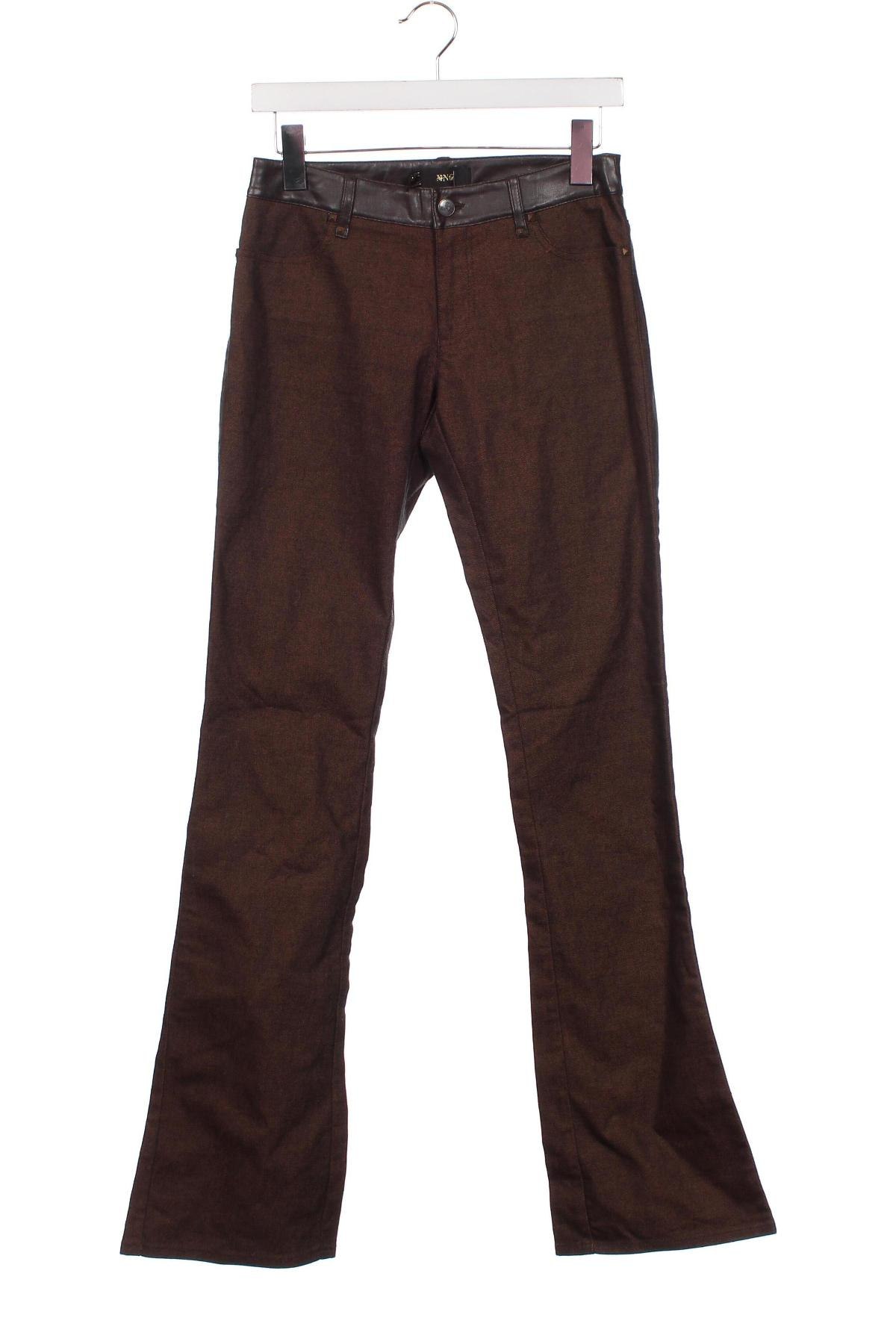 Pantaloni de femei Mango, Mărime XS, Culoare Maro, Preț 23,49 Lei